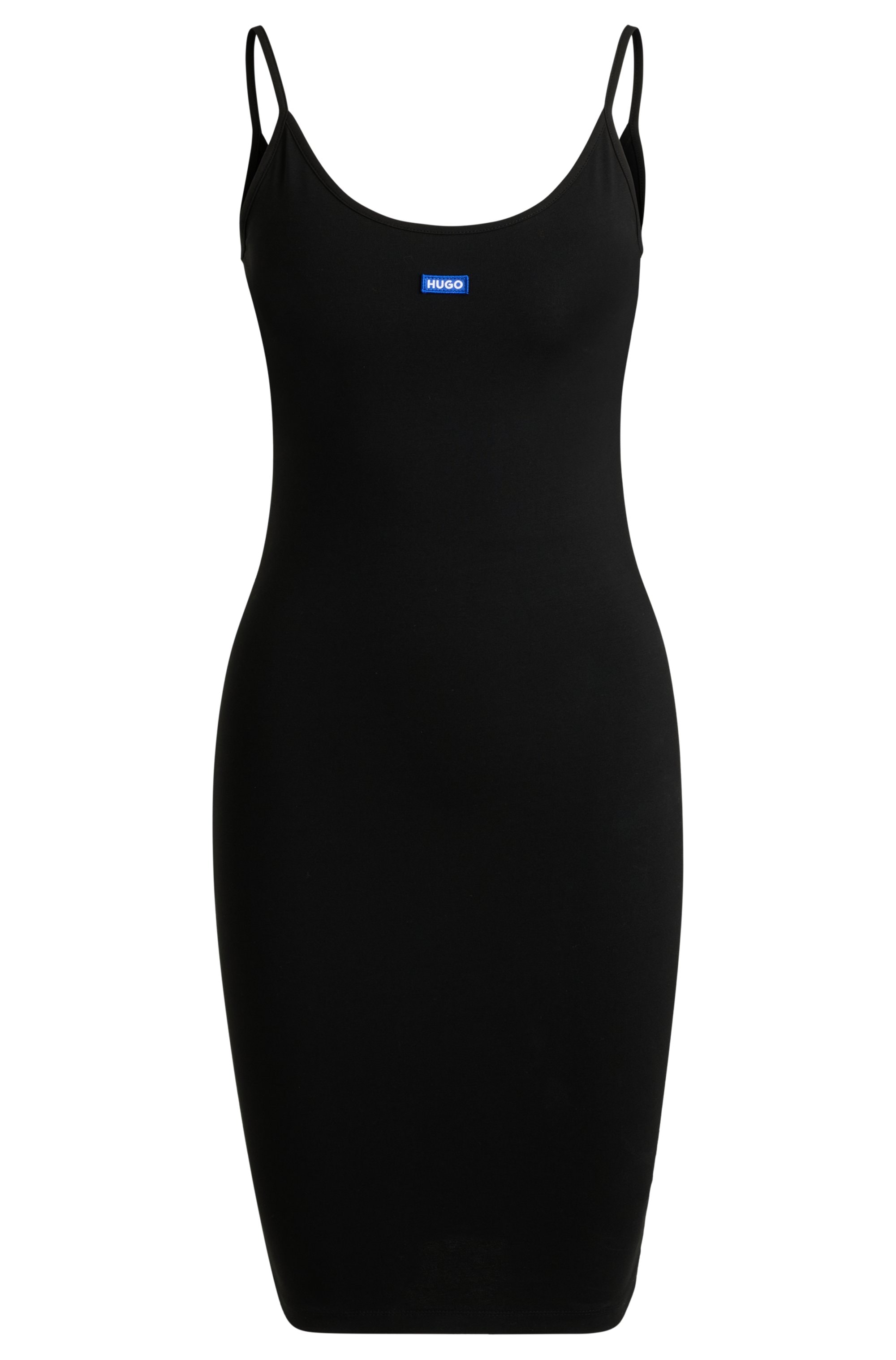 HUGO Blue Jerseykleid »Narya_B_2«, mit Logo