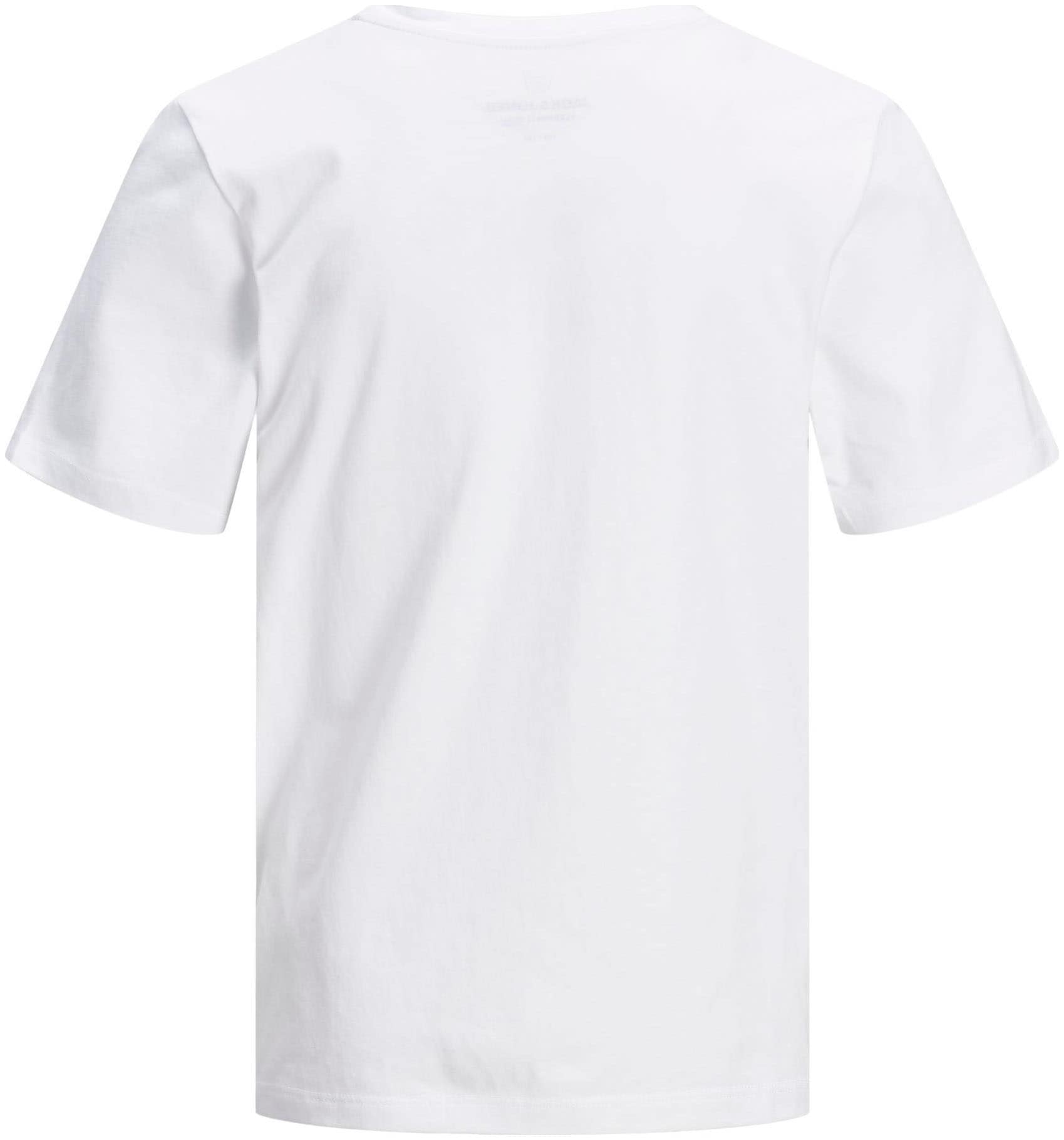 Jack & Jones Junior Rundhalsshirt »JJEORGANIC figurbetont, atmungsaktiv, kombinierbar«, unifarben, casual, slim fit, Jersey, Rundhals