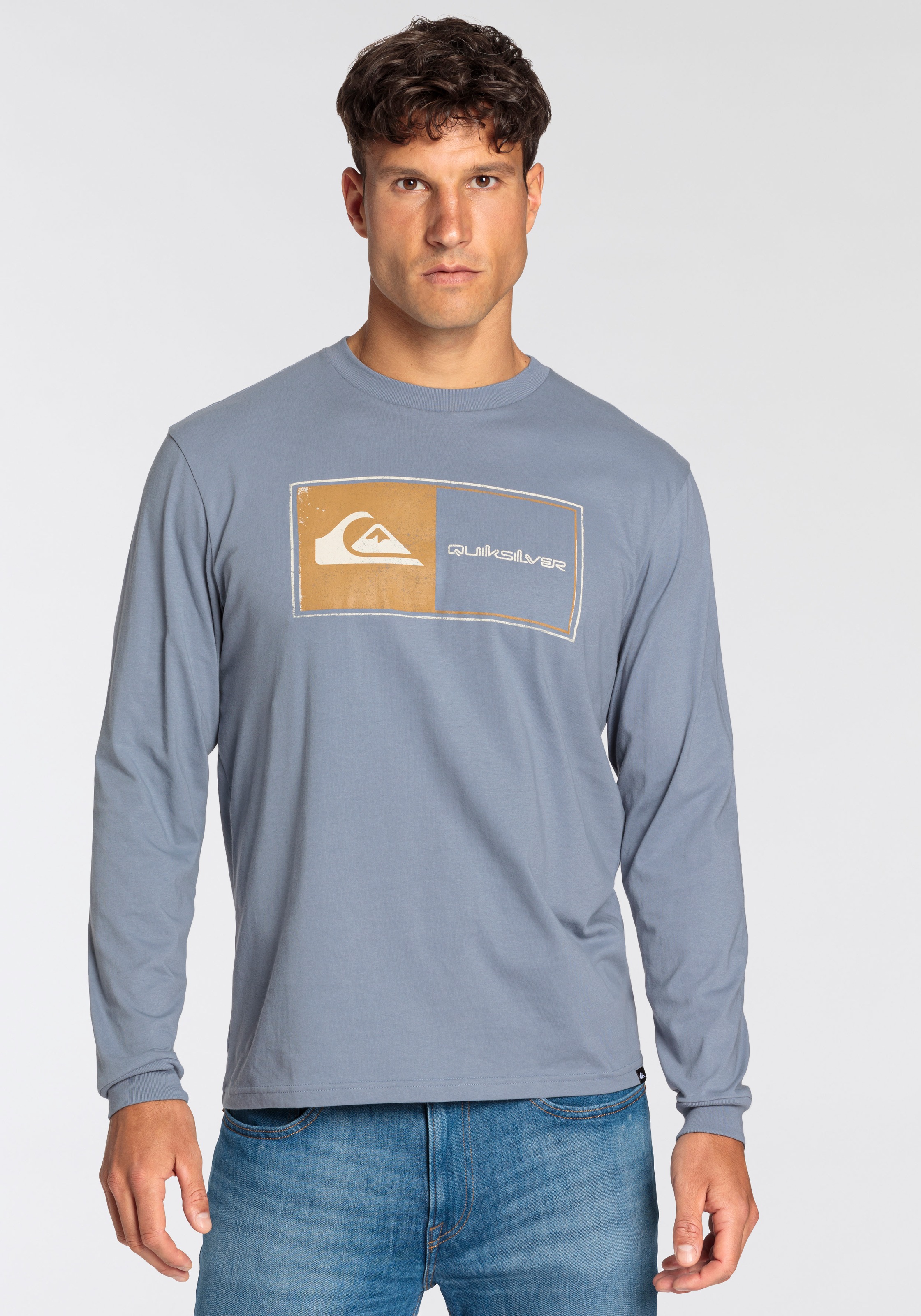 Quiksilver Langarmshirt "CORE LOCK LS TEE PACK YM" Packung, Doppelpack, 2 S günstig online kaufen