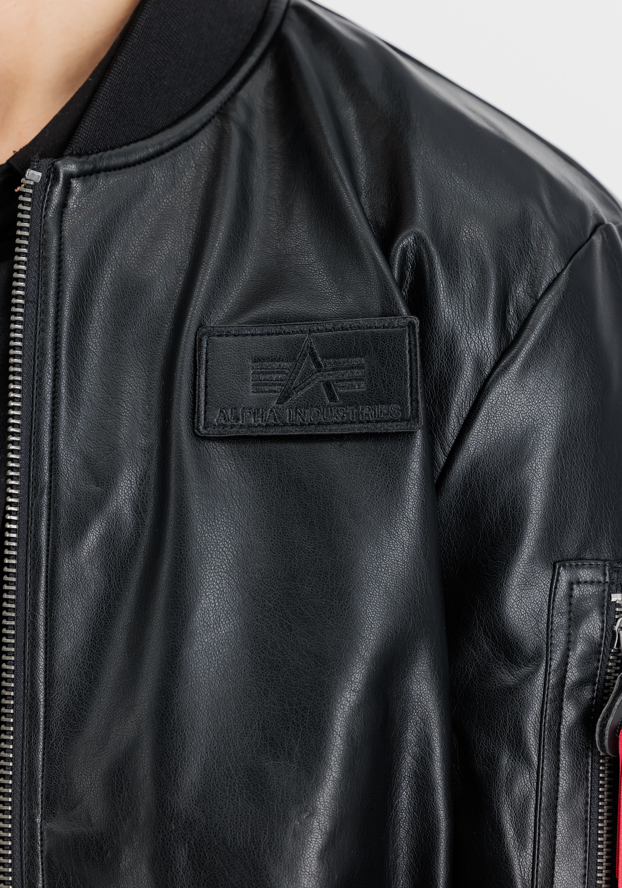 Alpha Industries Lederjacke »MA-1 VF Vegan Leather Light«