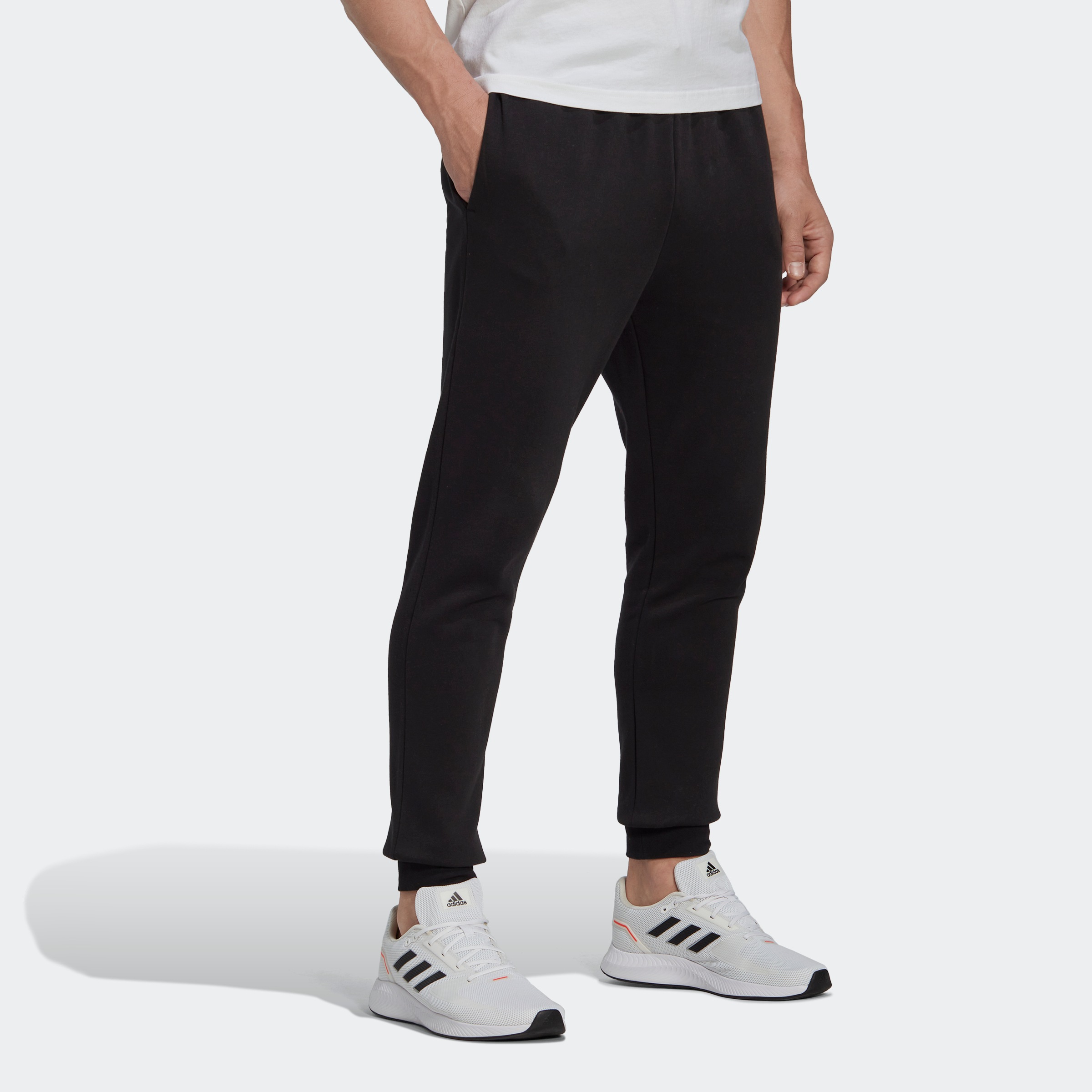 adidas Sportswear Sporthose "ESSENTIALS FLEECE REGULAR TAPERED HOSE", (1 tl günstig online kaufen