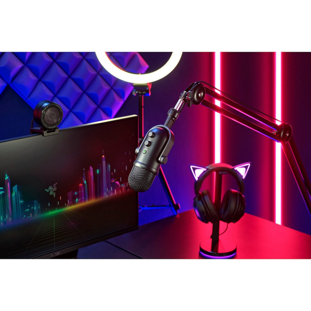 RAZER Streaming-Mikrofon »Seiren V2 Pro«, (1 tlg.)