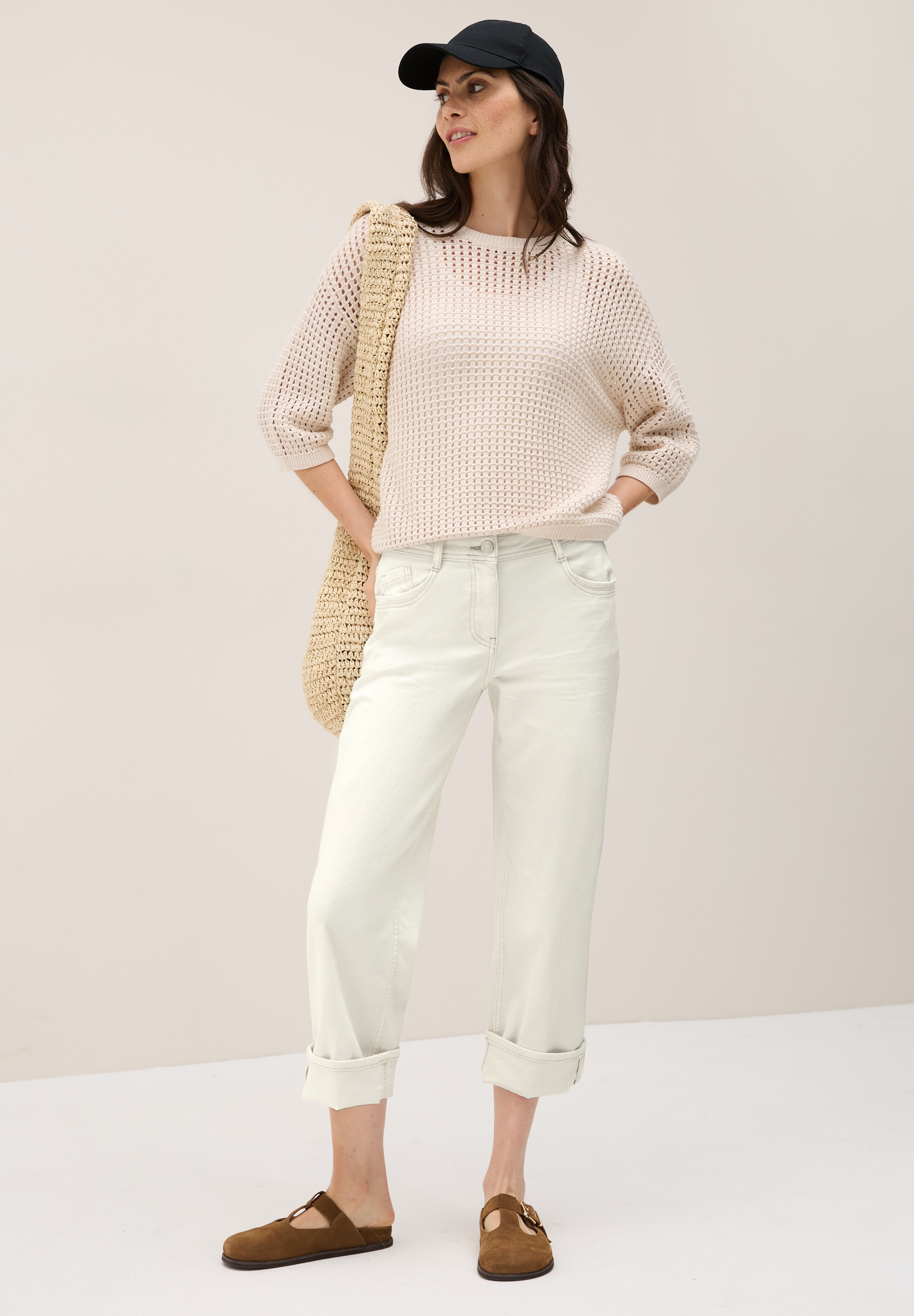 Cecil Straight-Jeans, im Five-Pocket Style
