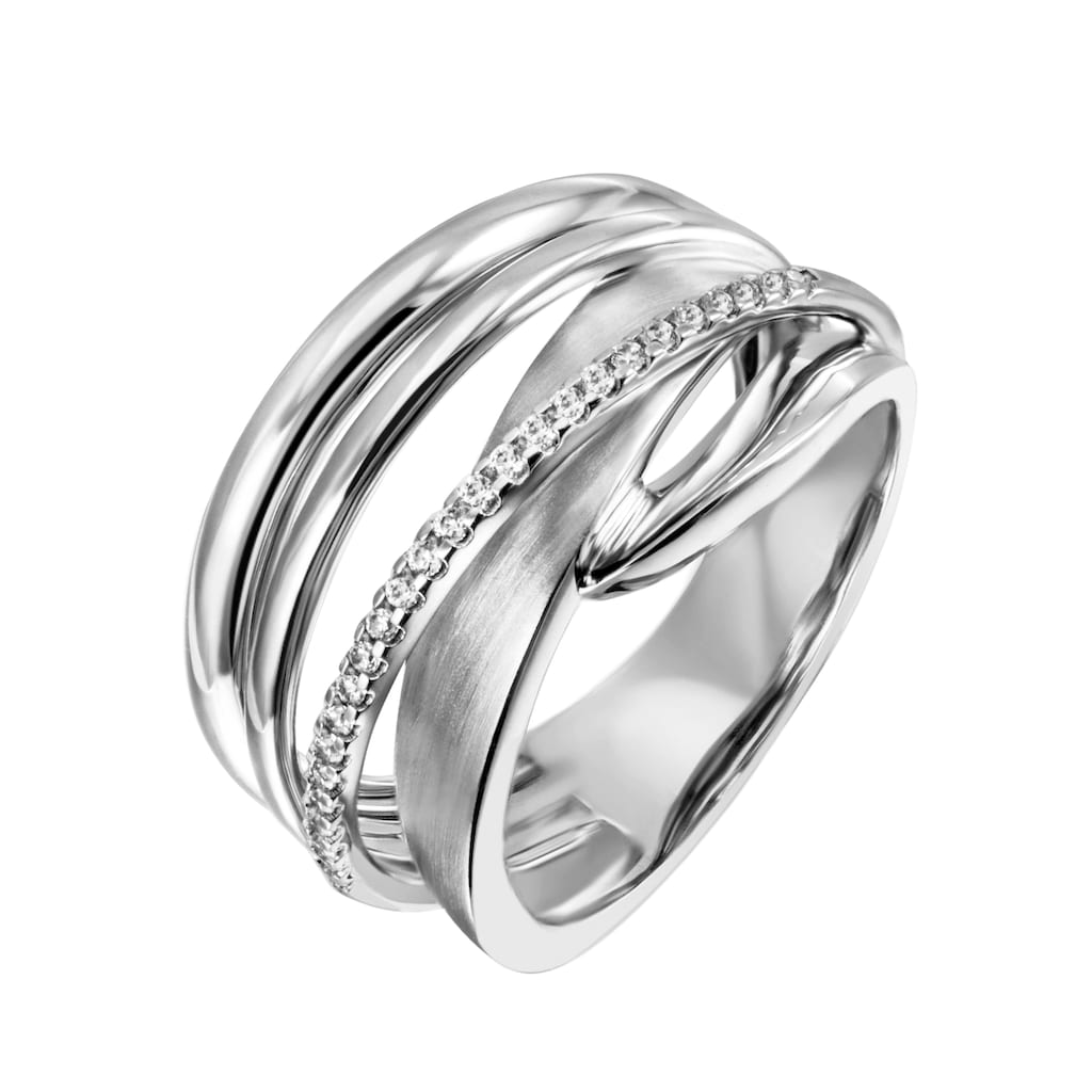 Firetti Fingerring »Schmuck Geschenk Silber 925 Silberring«