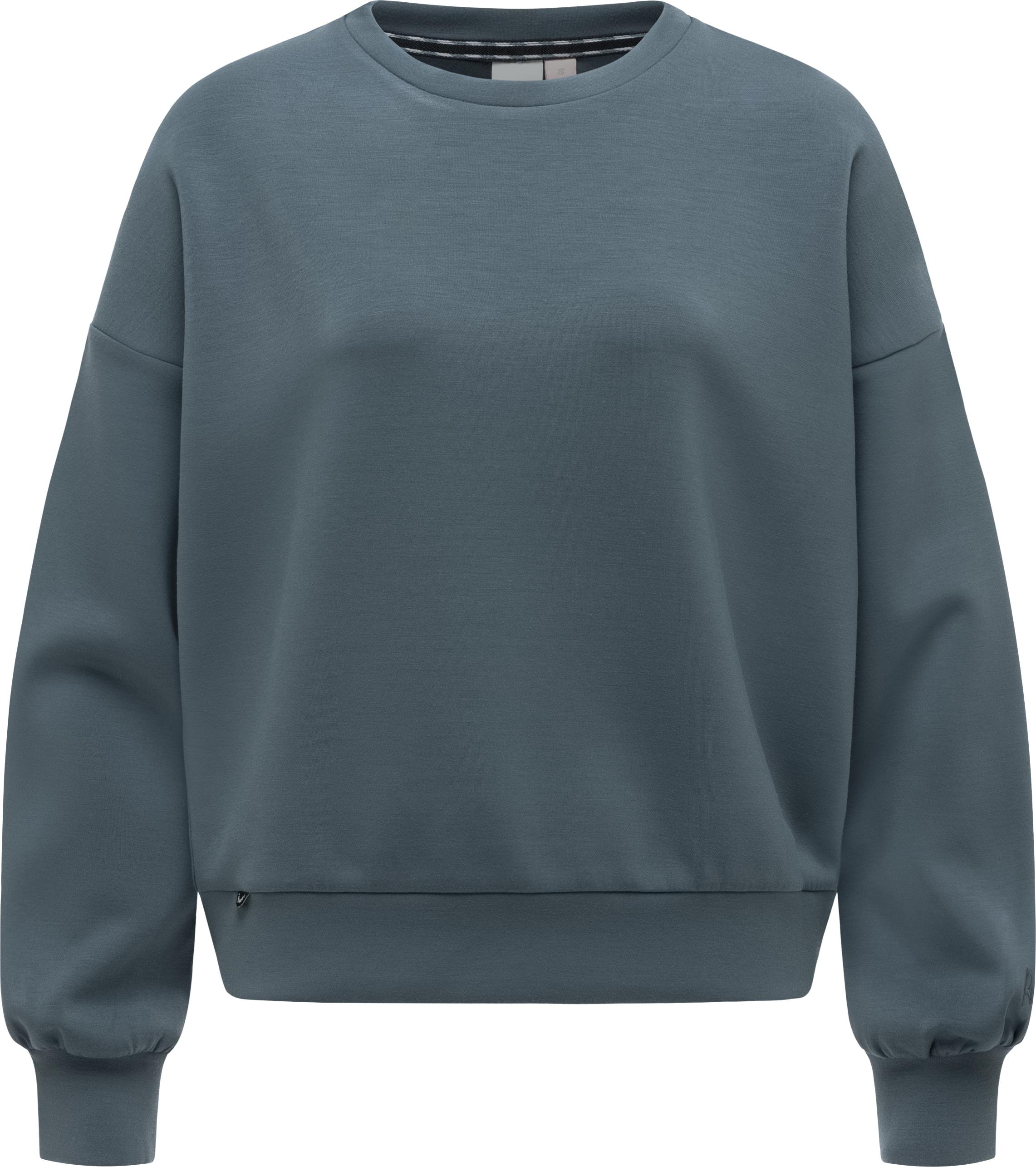 Ragwear Sweater »Wuss Solid«, lässiges oversized Damen Sweatshirt
