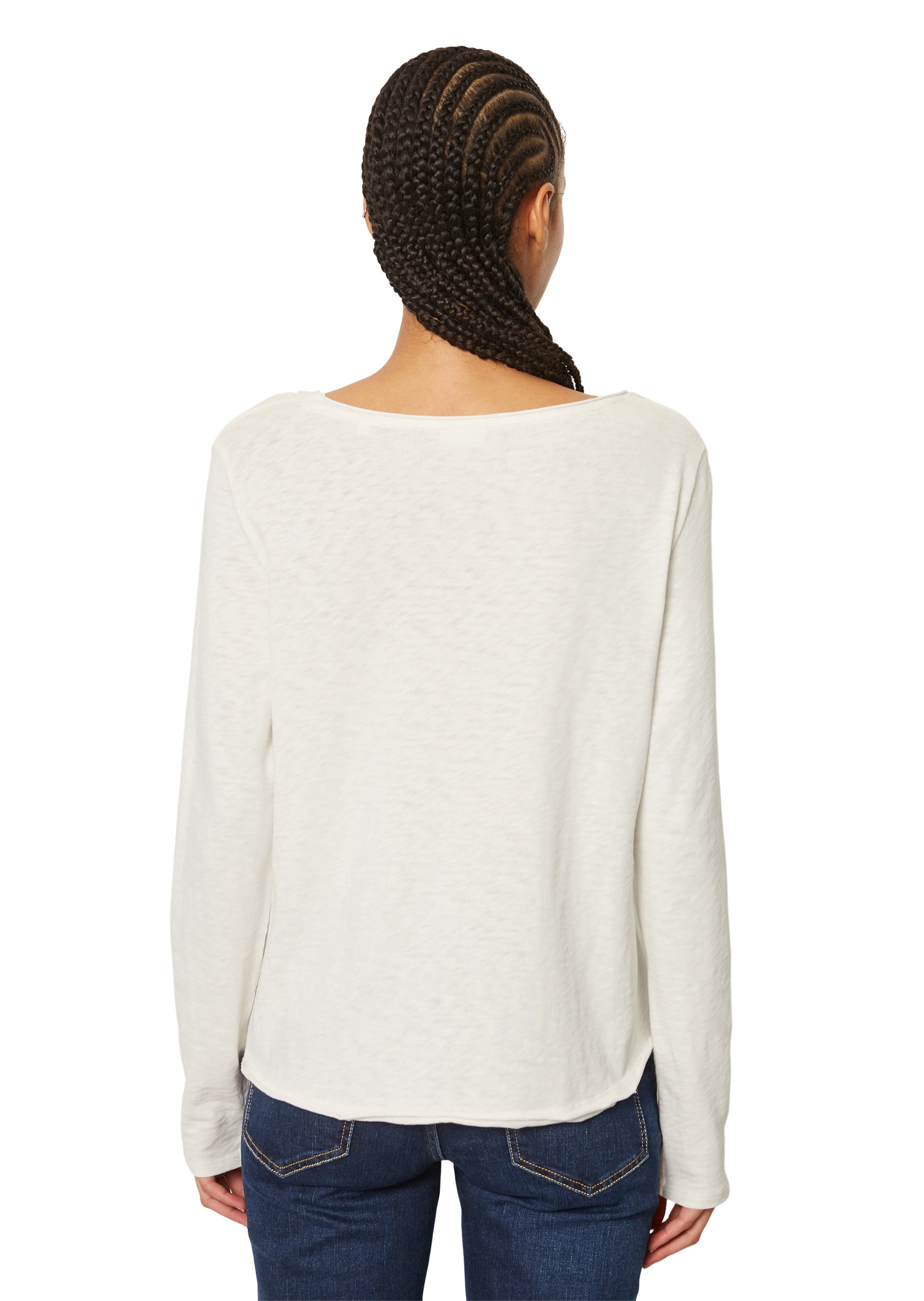 Marc O'Polo DENIM Langarmshirt »aus Organic Cotton«