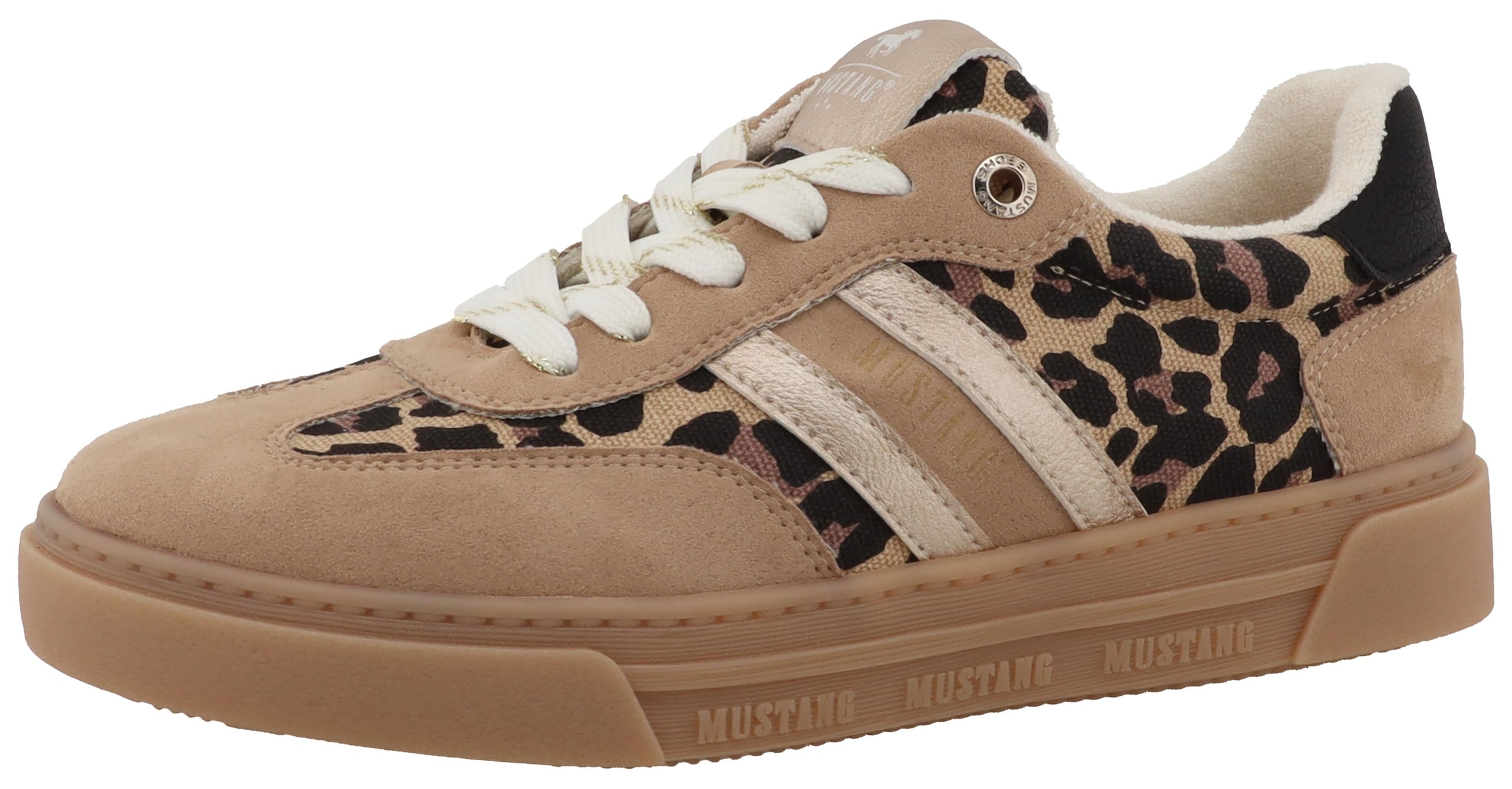 Mustang Shoes Plateausneaker "Rhonda" Freizeitschuh, Halbschuh, Schnürschuh günstig online kaufen