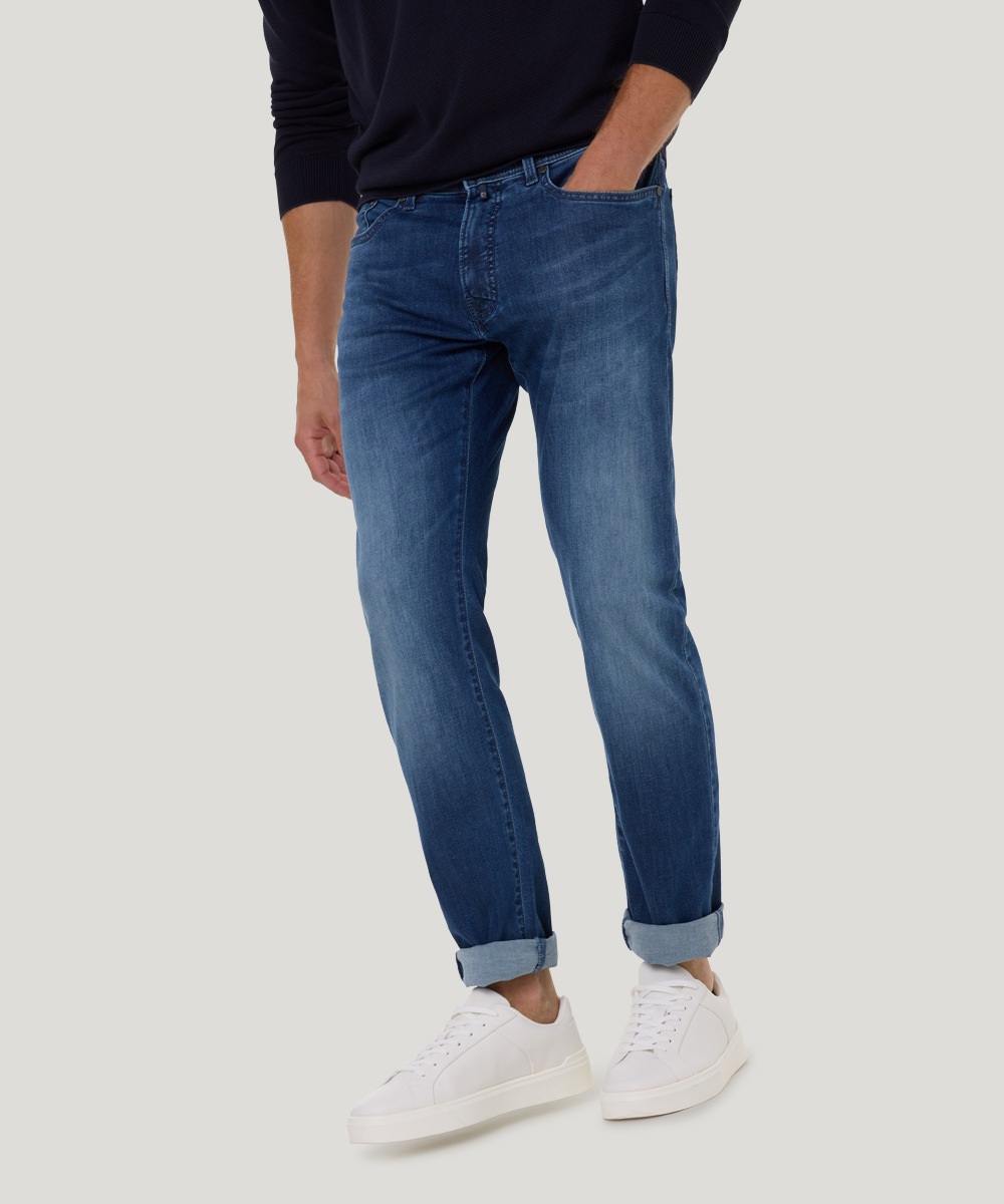 Pierre Cardin "PC-Lyon" im Five-Pocket Style günstig online kaufen