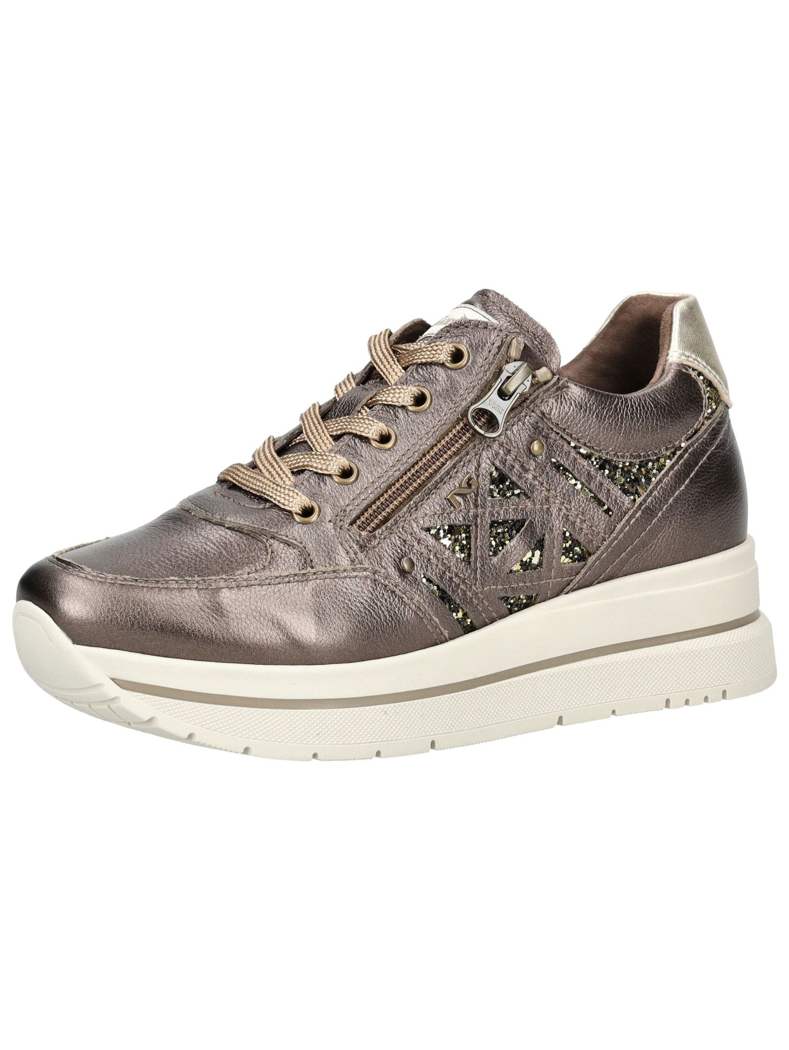 Nero Giardini Plateausneaker "Nero Giardini Sneaker Leder/Textil" günstig online kaufen