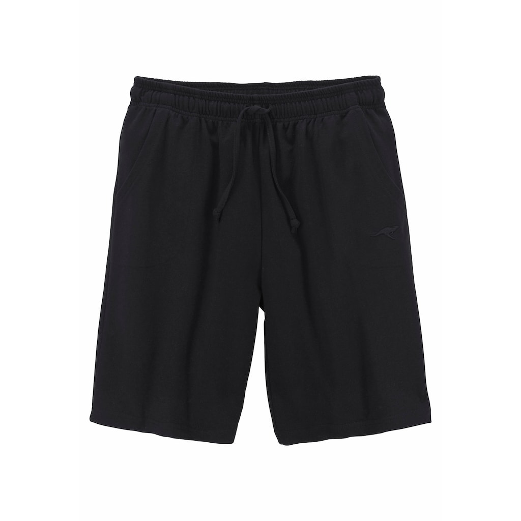 KangaROOS Sweatshorts »kurze Jogginghose«, aus weicher Sweatware mit Kordel