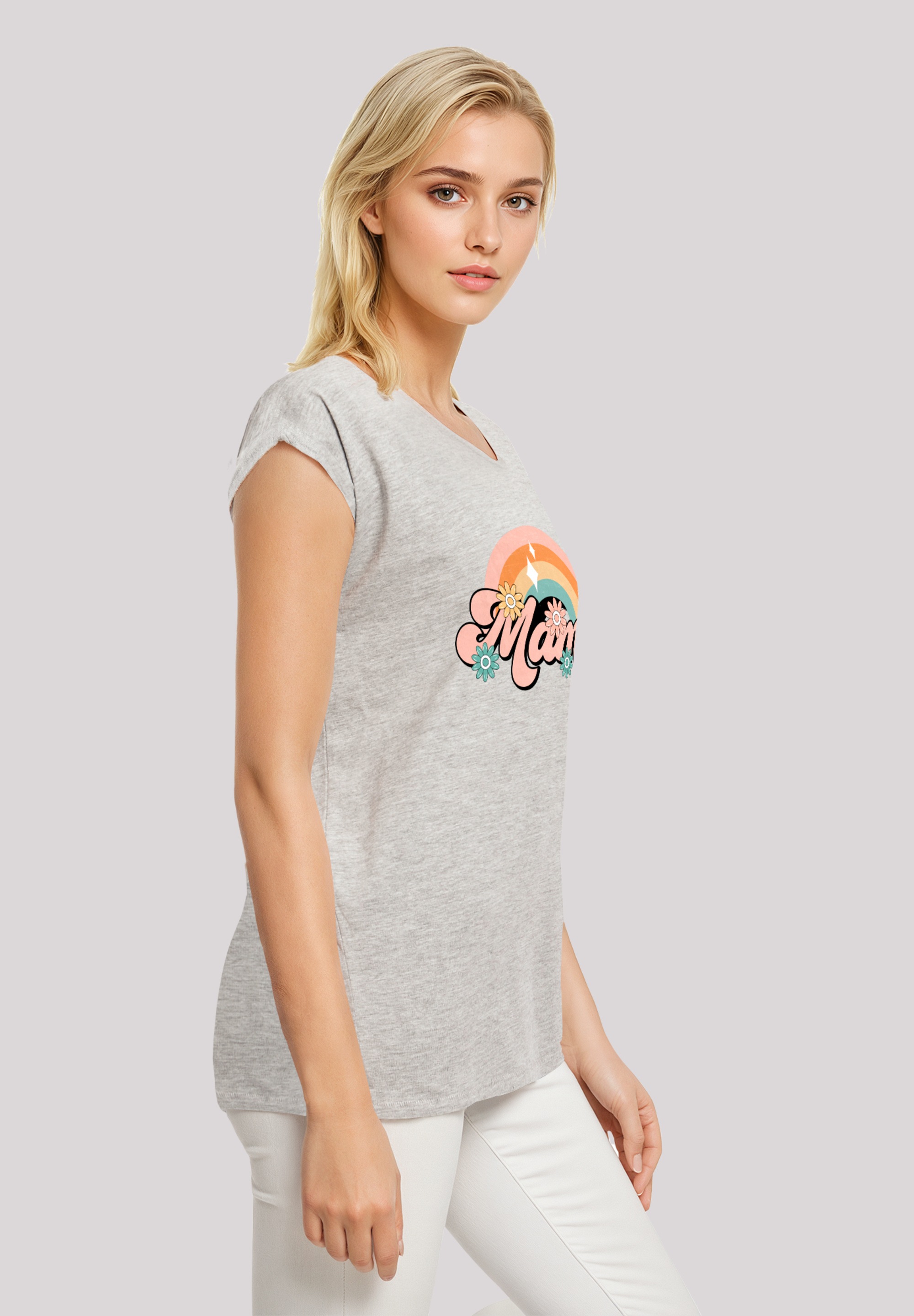 F4NT4STIC T-Shirt »Mothers Day Celebration Rainbow«, Premium Qualität