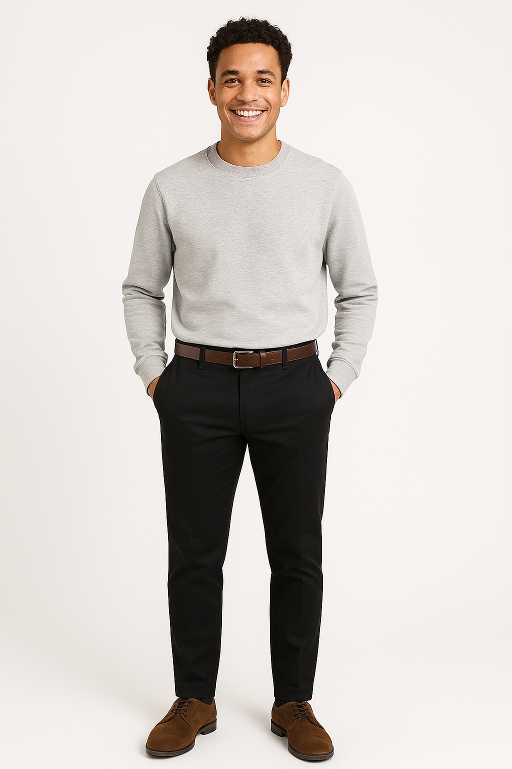 Jack & Jones PlusSize Chinohose »JPSTMARCO FRANCO CHINO W BELT PLS«