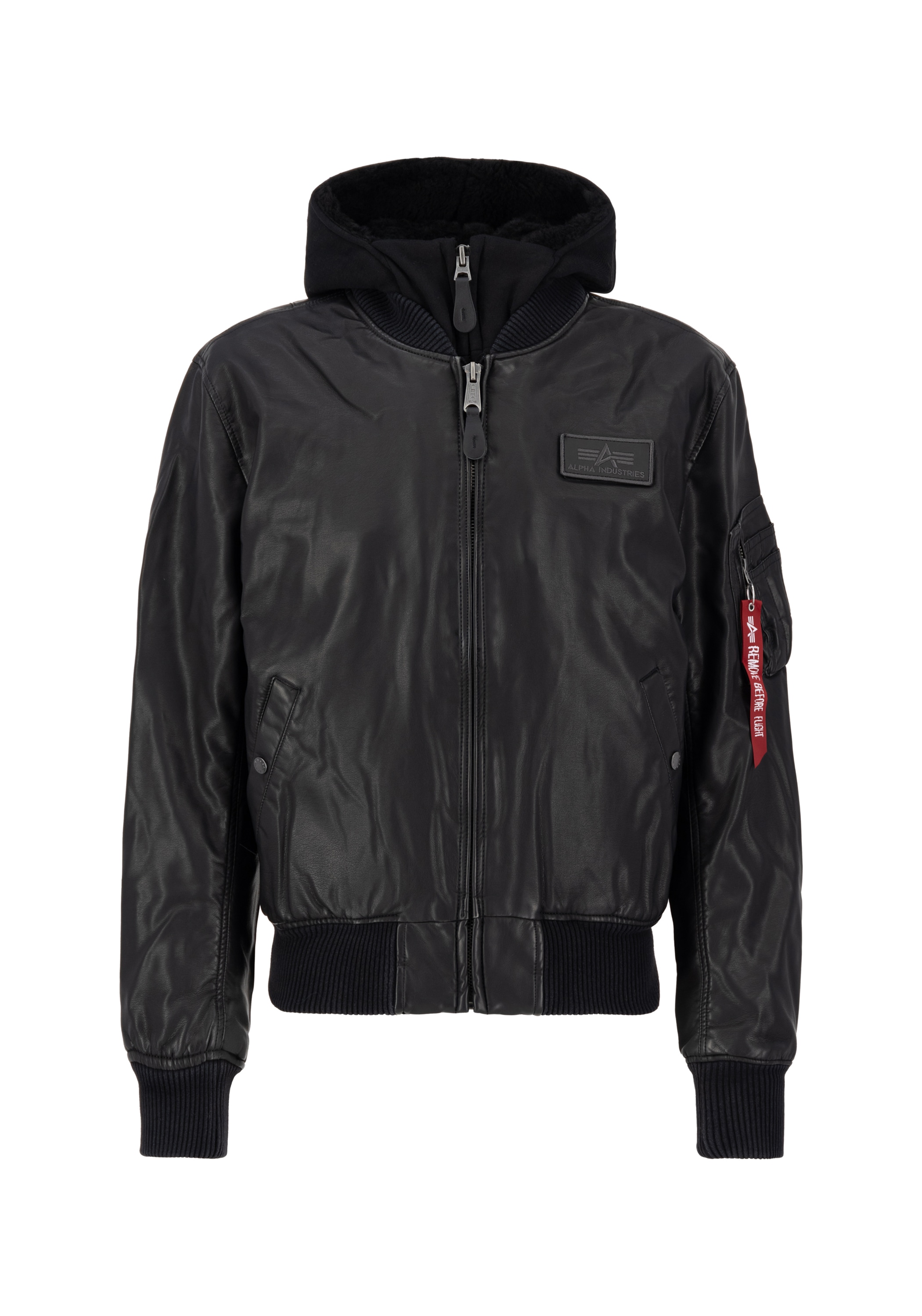 Alpha Industries Lederjacke "Alpha Industries Men - Bomber Jackets MA-1 D-T günstig online kaufen