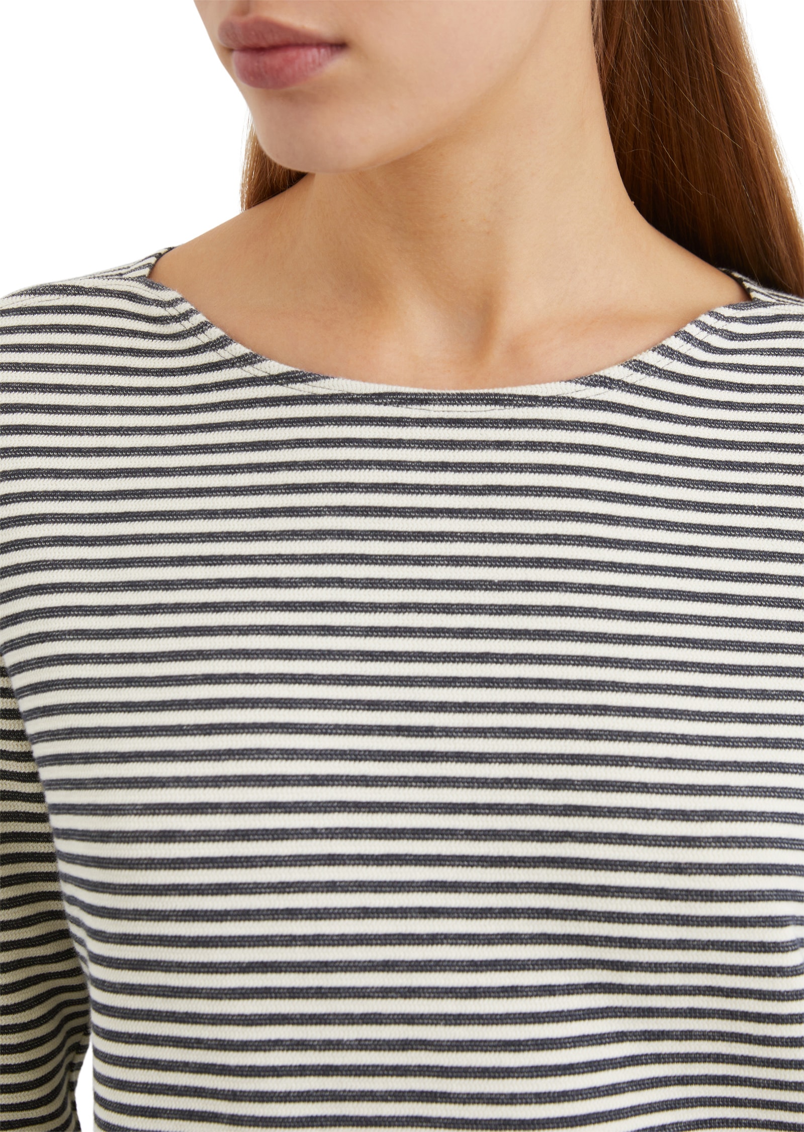 Marc O'Polo Langarmshirt »aus Interlock-Jersey«