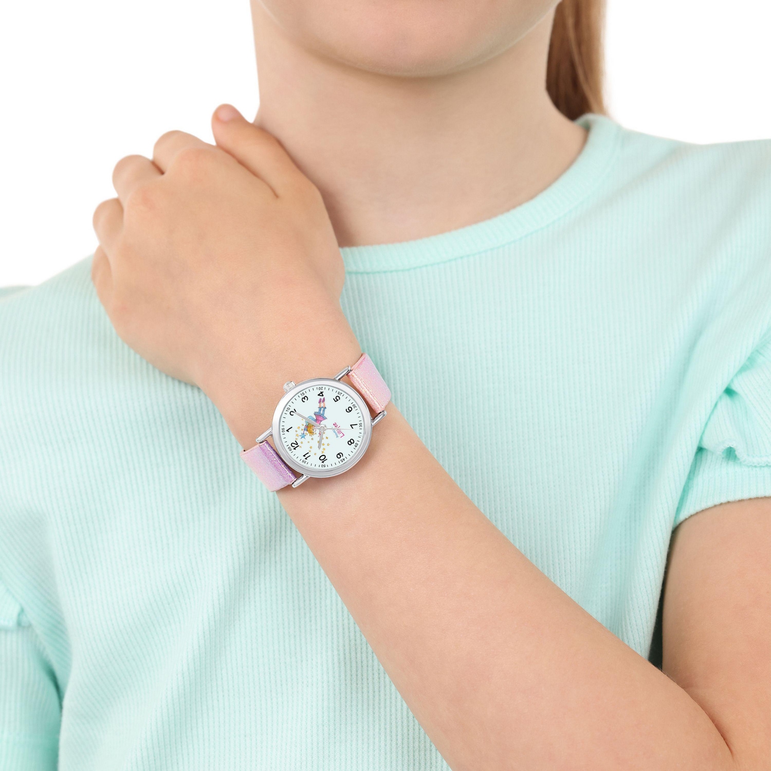 Prinzessin Lillifee Quarzuhr Armbanduhr, Kinderuhr, Mädchen, analog