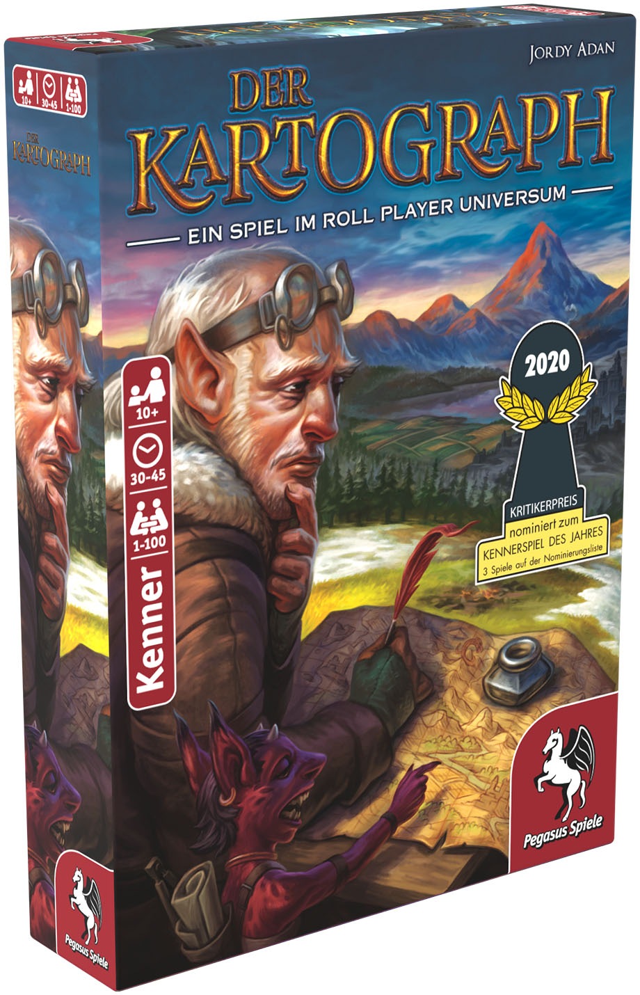 Pegasus Spiele Spiel »Der Kartograph«, Made in Europe