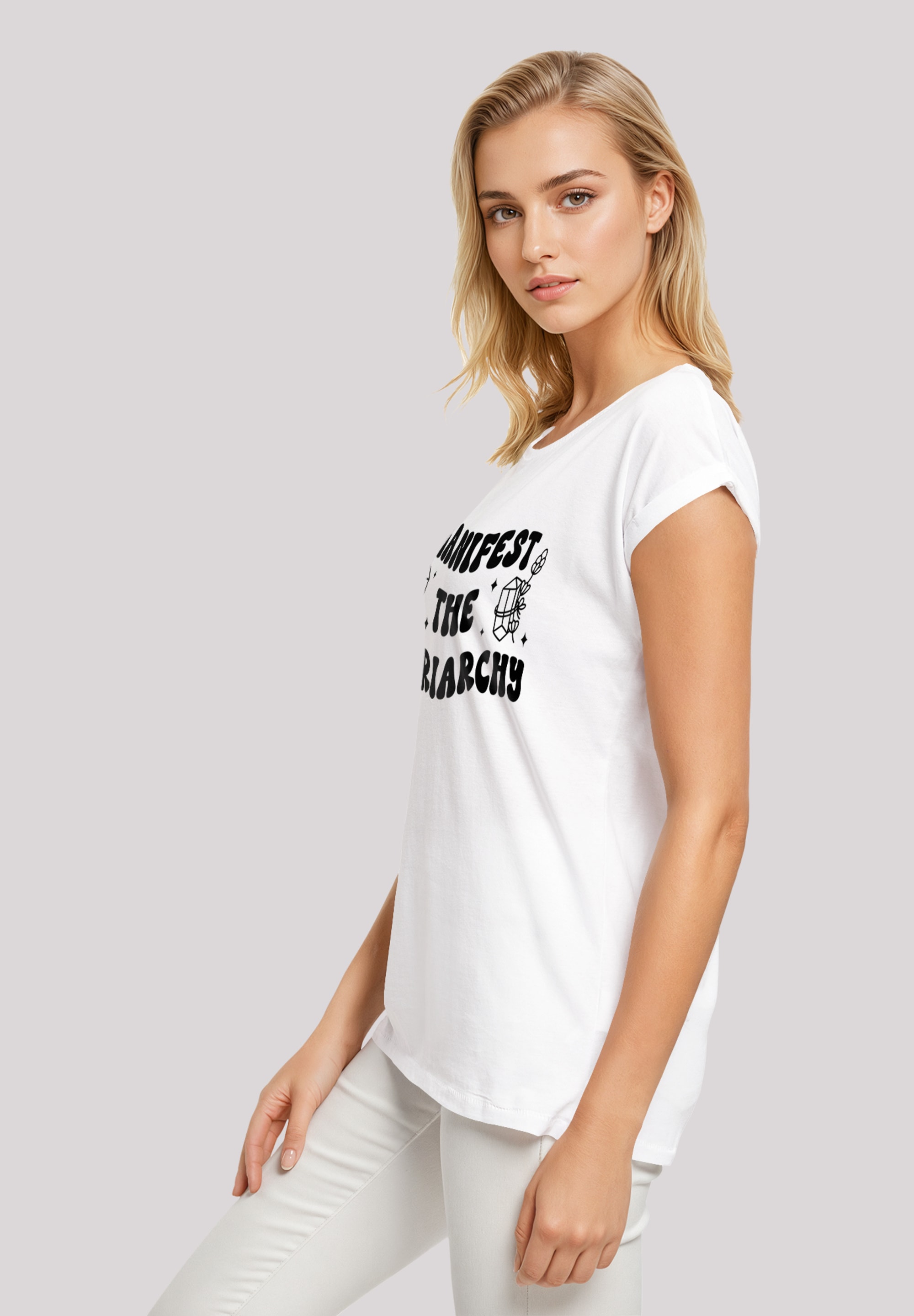 F4NT4STIC T-Shirt »Feministisch Manifest The Matriarchy Frauentag«, Premium Qualität