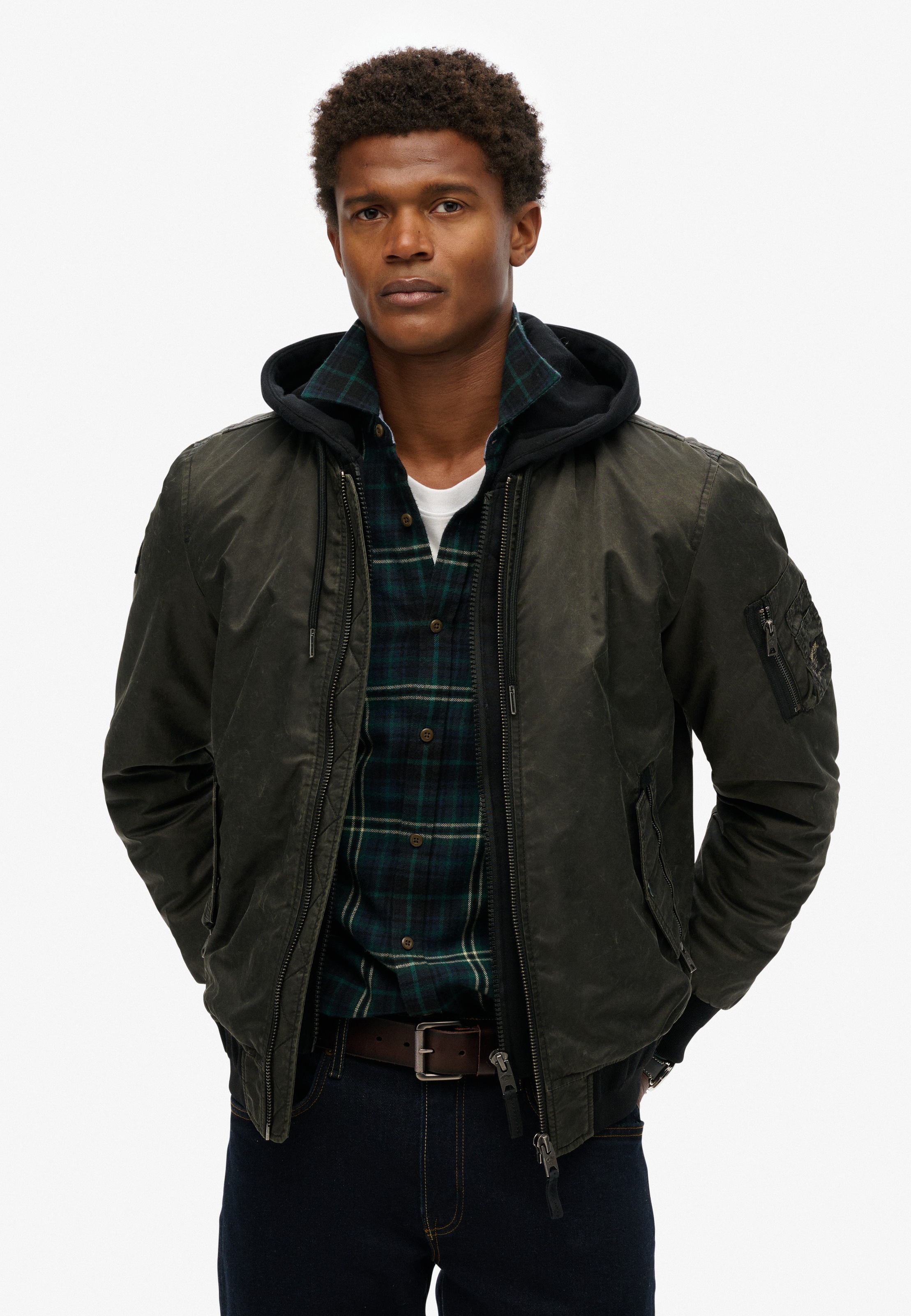 Superdry Parka "MILITARY MA1 BOMBER JACKET", ohne Kapuze günstig online kaufen