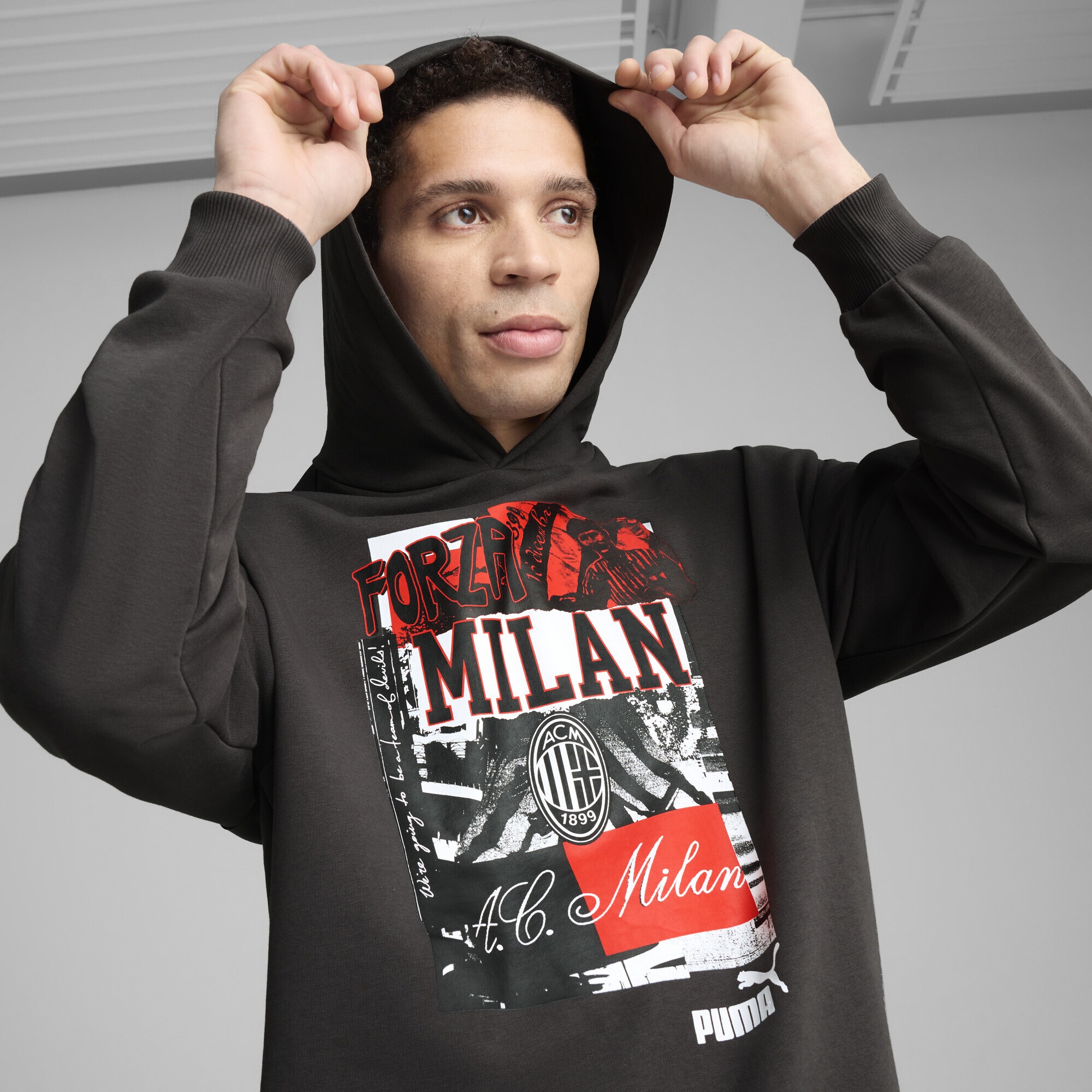 PUMA Hoodie »AC Milan ftblNRGY+ Hoodie Herren«