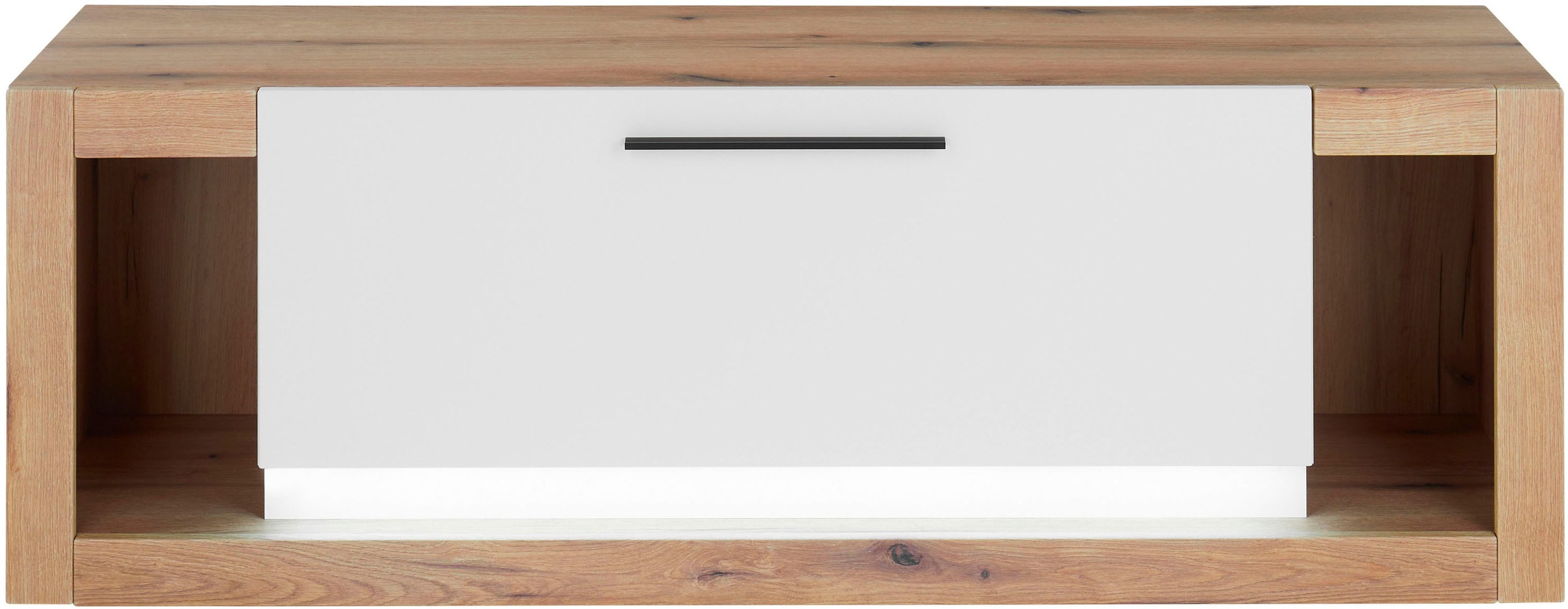 Thumbnail - Home affaire Lowboard "Brixen, moderner TV-Schrank, Kommode in Eiche Evoke Dekor mit Weiß" Metallgriffe, ausreichend Sta...