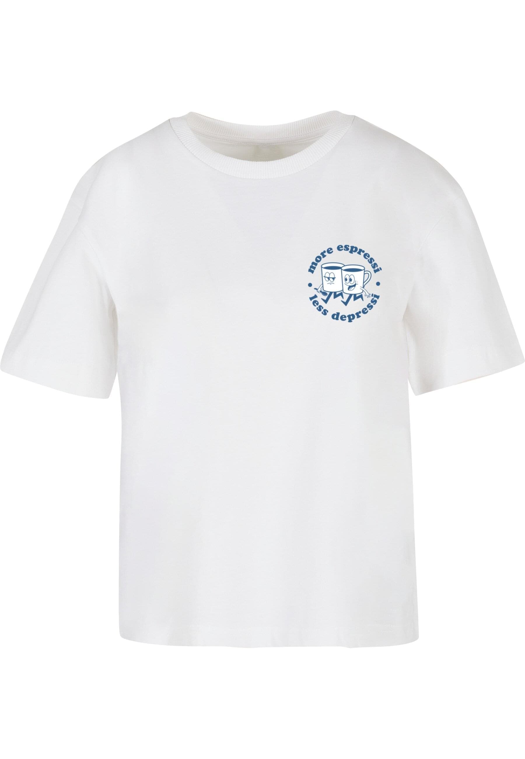Miss Tee T-Shirt "Miss Tee Damen Daily Espresso Tee" 1 Stk. tlg. günstig online kaufen