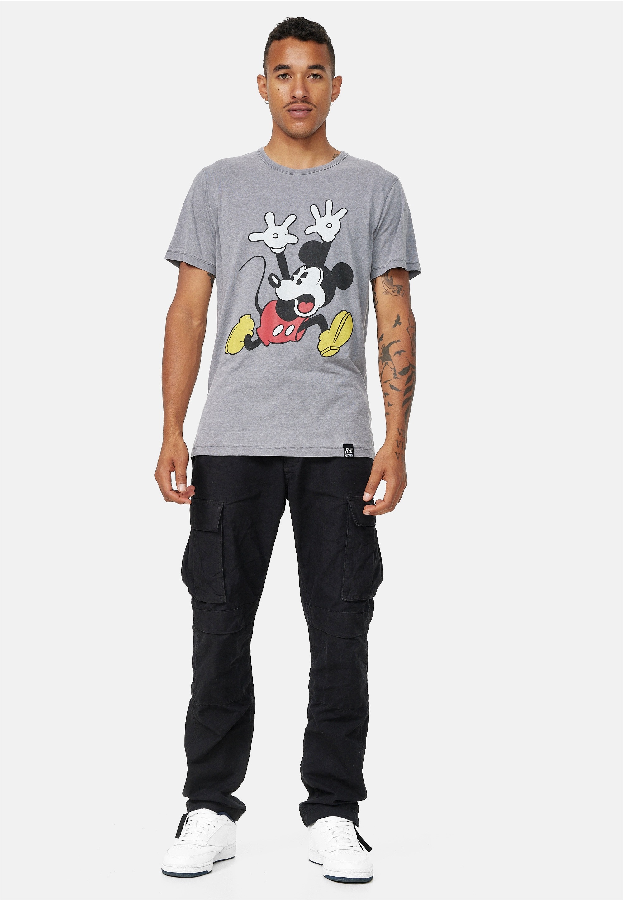 Recovered T-Shirt "Disney Mickey Mouse Panic", im zeitlosen Design günstig online kaufen