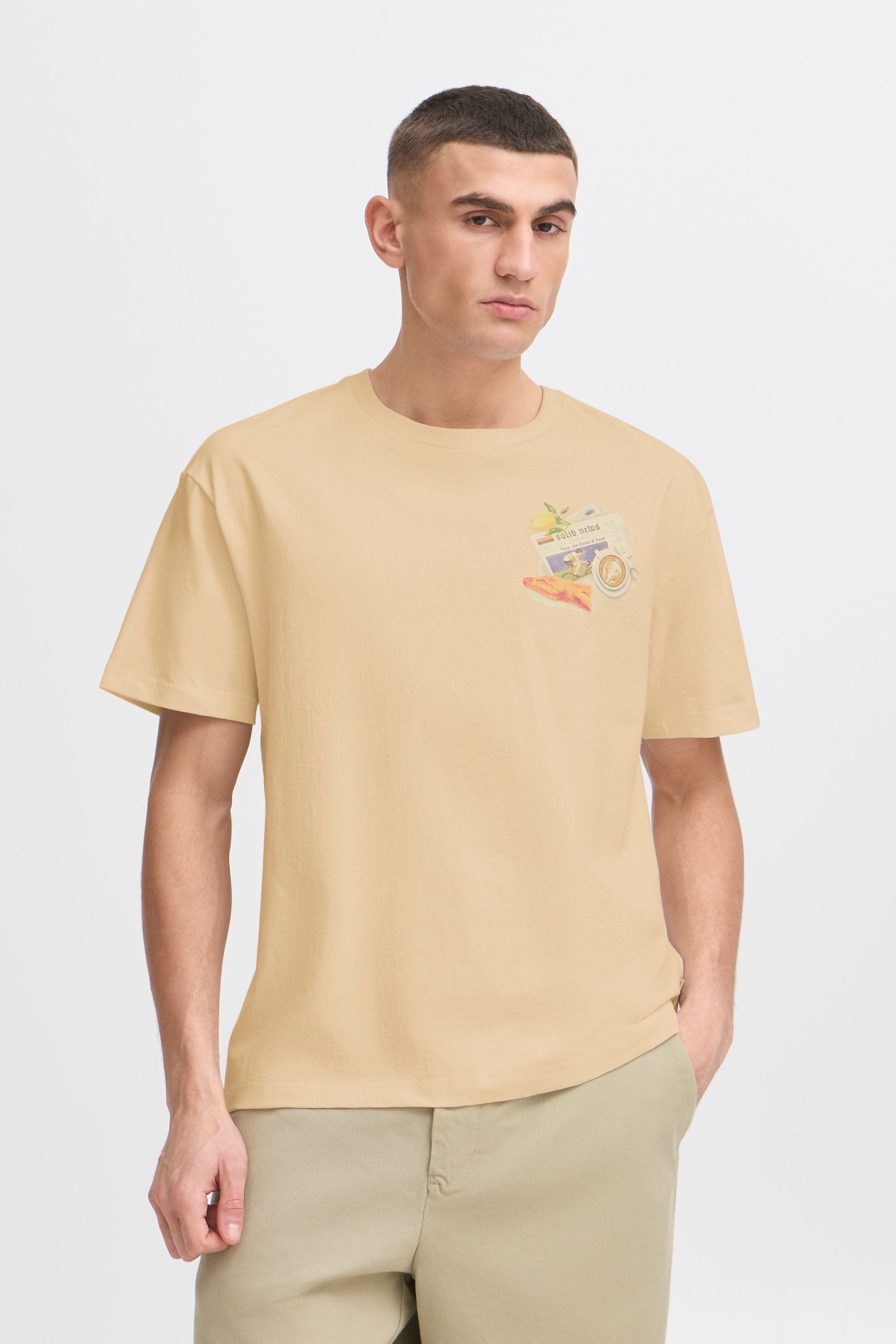 !Solid Rundhalsshirt »Rundhalsshirt SDPAVAN«