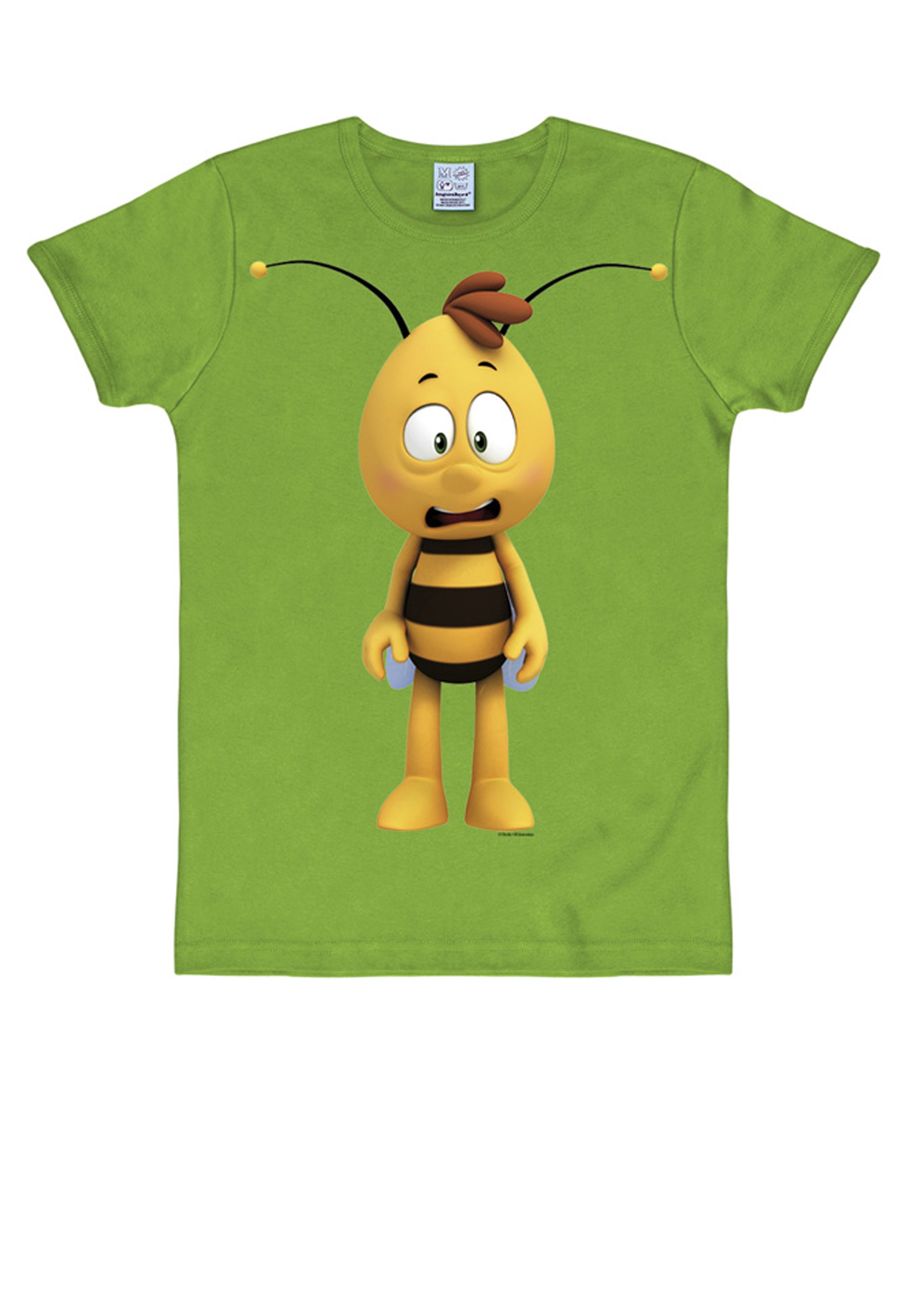 LOGOSHIRT T-Shirt »Biene Maja – Willi 3D«, mit coolem Print