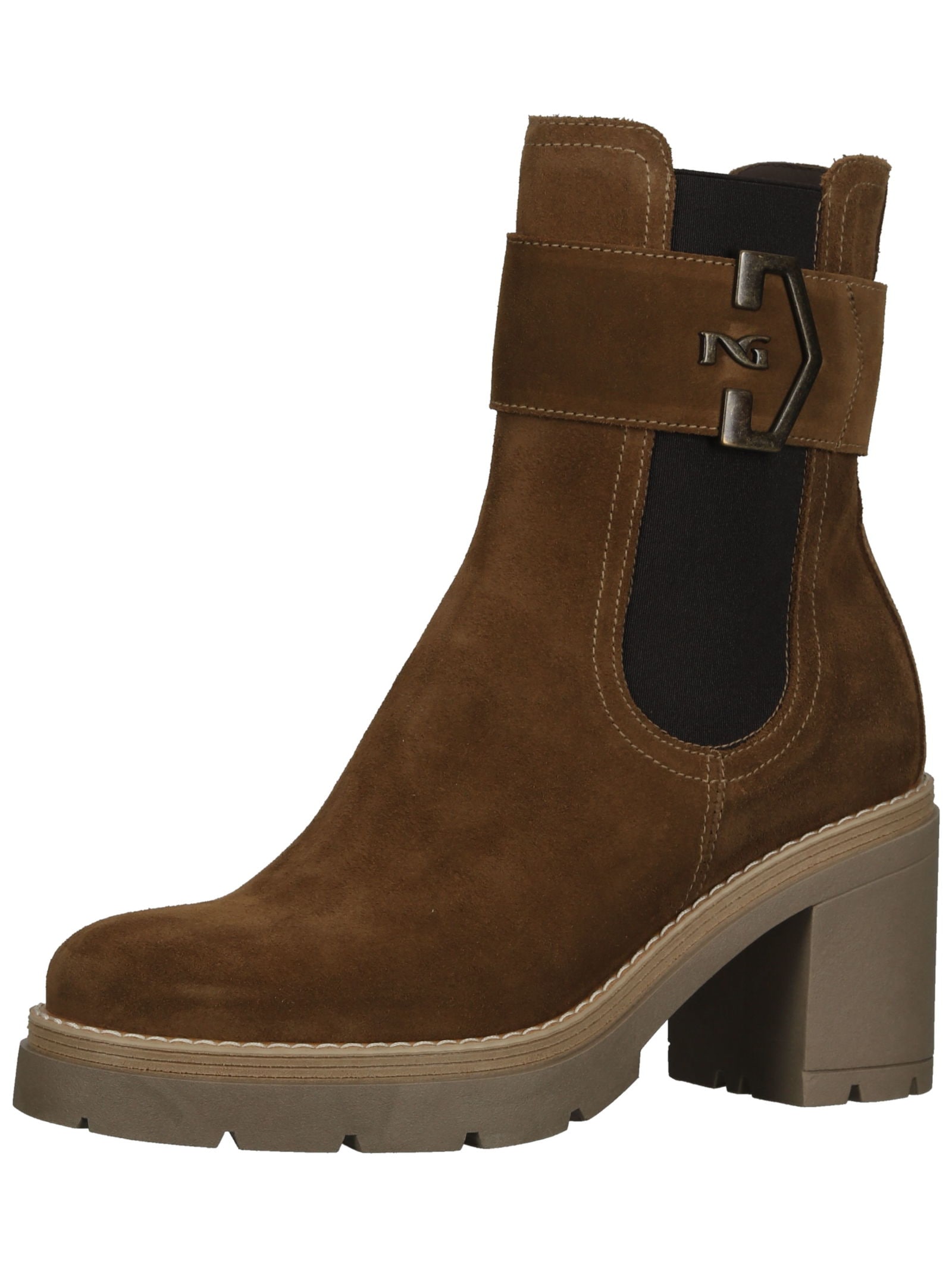 Nero Giardini Stiefelette "Nero Giardini Stiefelette Veloursleder/Textil" günstig online kaufen