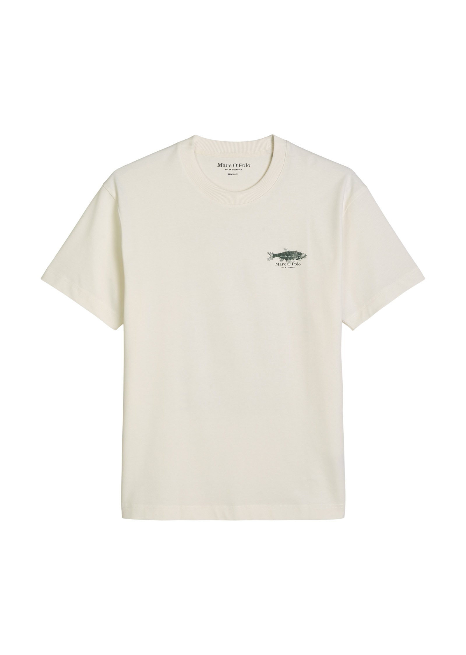 Marc O'Polo T-Shirt »mit Seafood-Rückenprint«