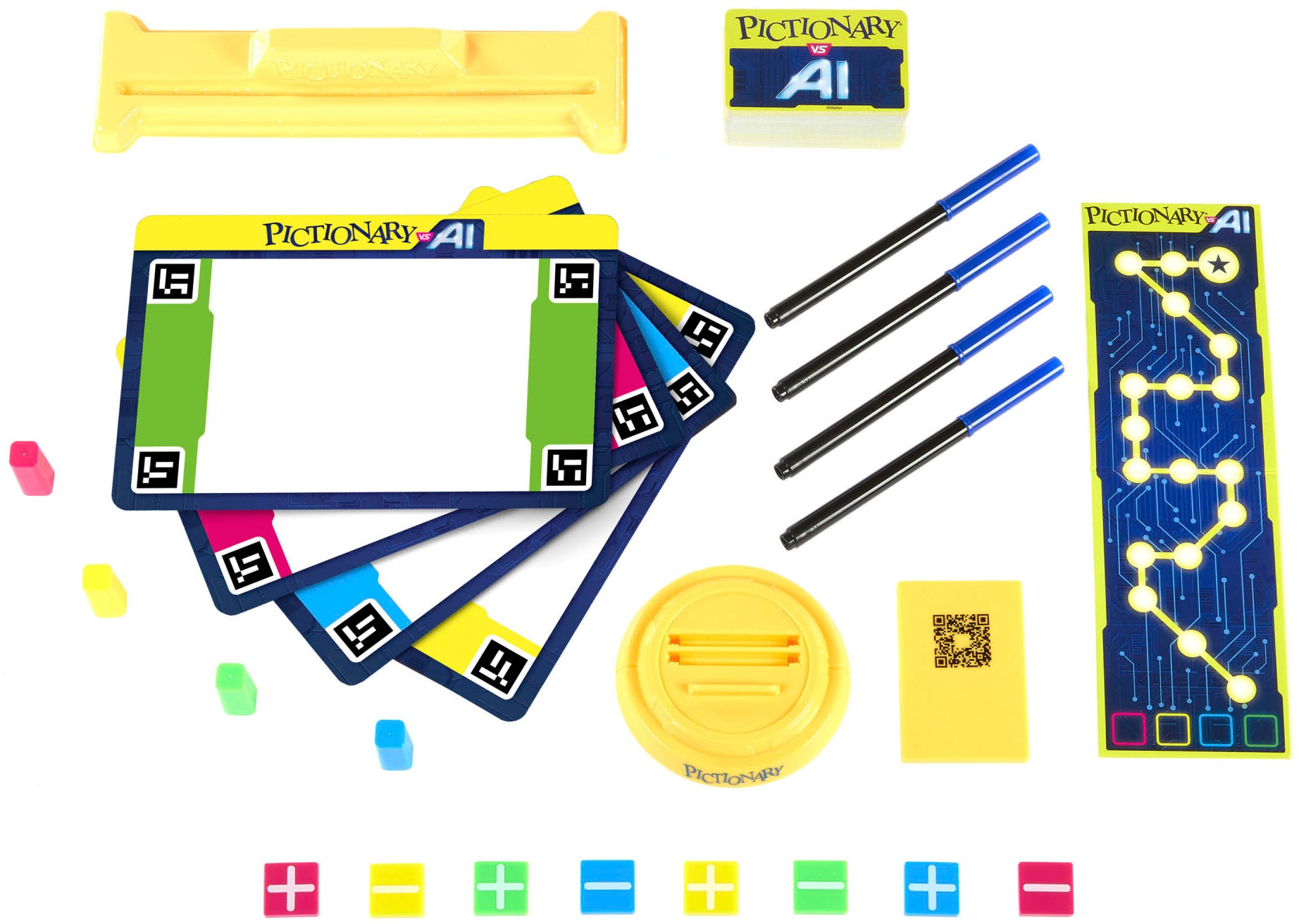 Mattel games Spiel »Pictionary vs AI German (D)«