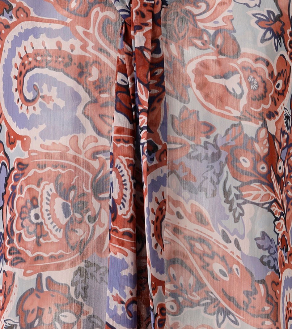 Aniston CASUAL Schlupfbluse, mit extravagantem, großflächigen Paisley-Muster - NEUE KOLLEKTION