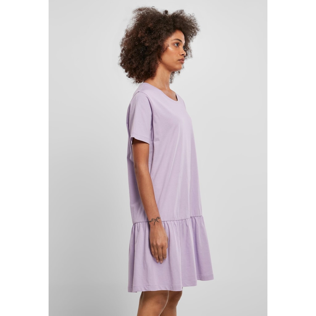 URBAN CLASSICS Shirtkleid »Urban Classics Damen Ladies Valance Tee Dress«, (1 tlg.)