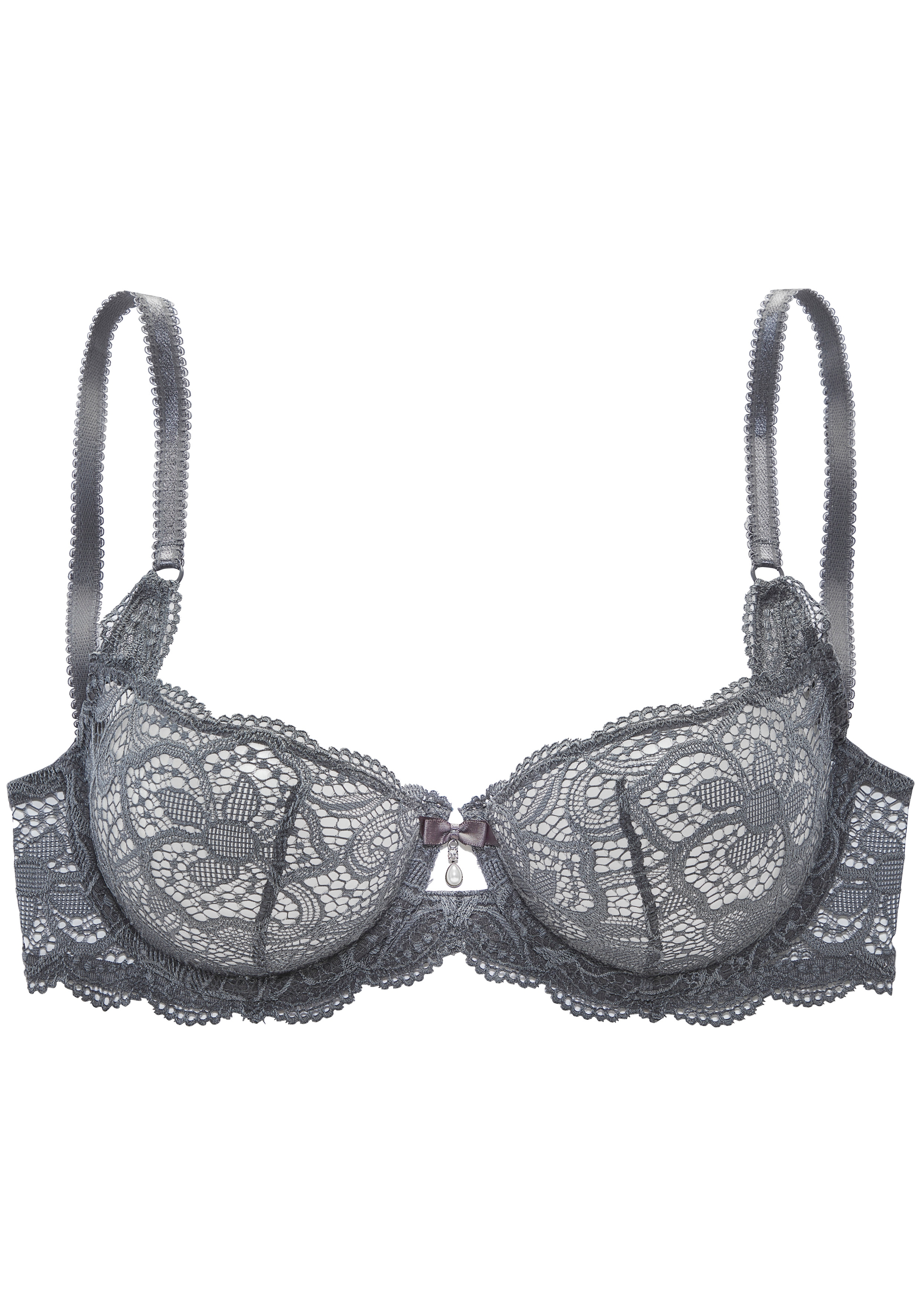 LASCANA 1100000002199 "Nikoletta" aus floraler Stickereispitze, sexy Dessous