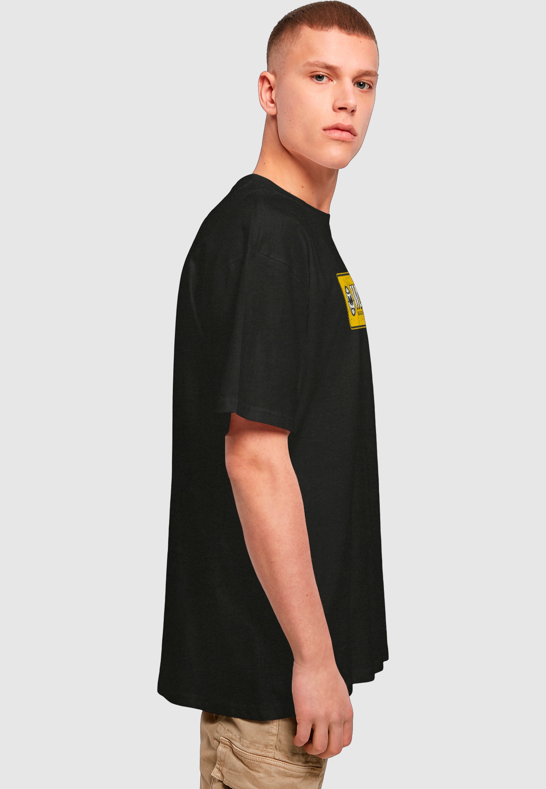MisterTee T-Shirt »MisterTee Herren WU Wear Earth Logo Oversize Tee« 1 Stk.