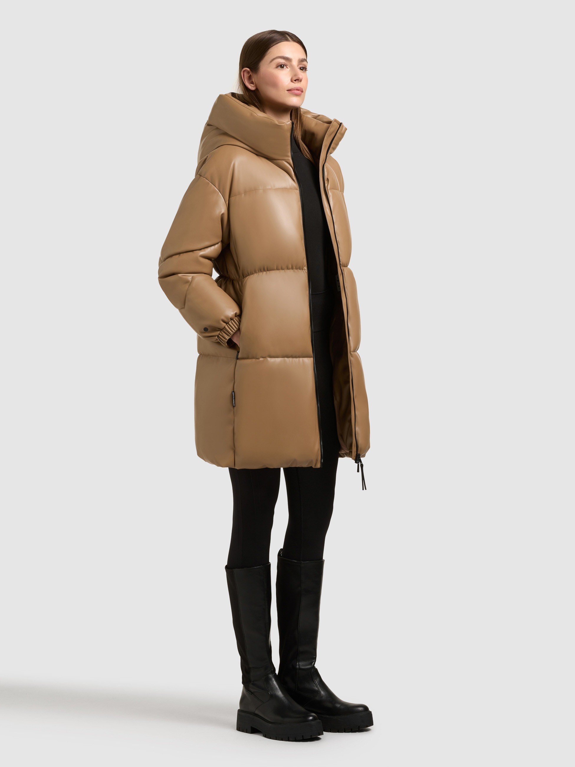 Thumbnail - khujo Lederimitatmantel "LORSA"