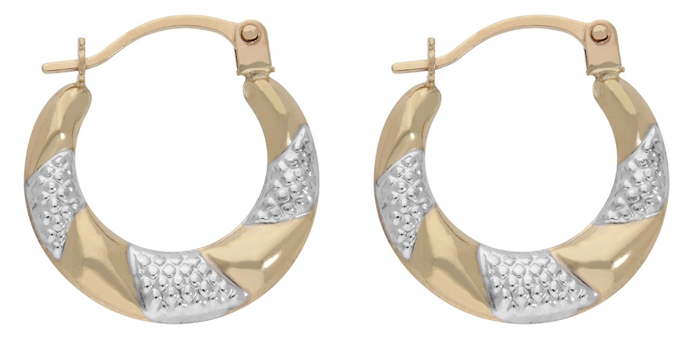 Vivance Paar Creolen »bicolor Creolen«