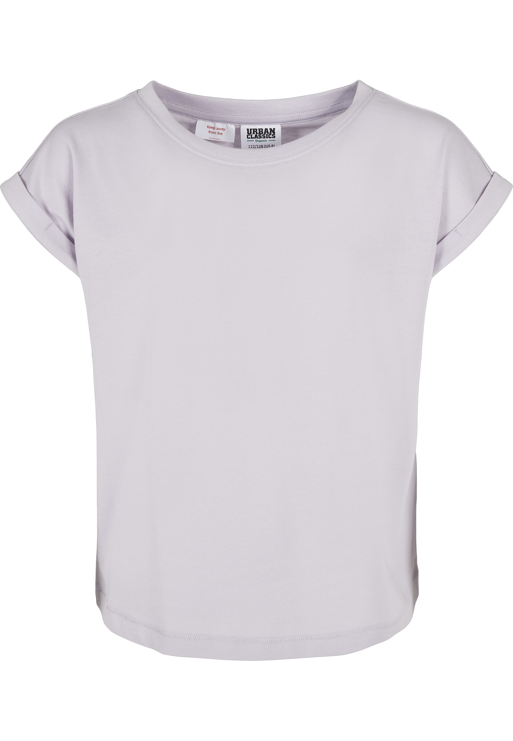 URBAN CLASSICS T-Shirt "Urban Classics Damen Girls Organic Extended Shoulder Tee" 1 Stk.