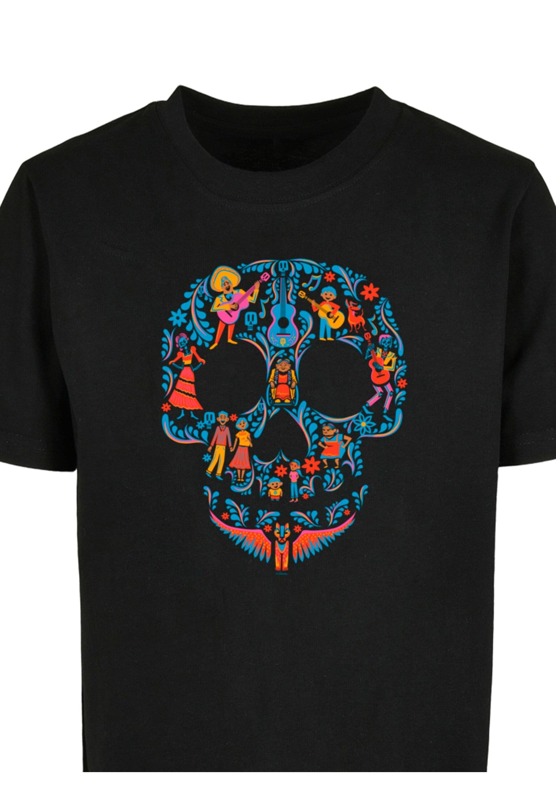 ABSOLUTE CULT T-Shirt »ABSOLUTE CULT Herren Kids Coco - Skull Pattern Tee 2.0«, (1 tlg.)