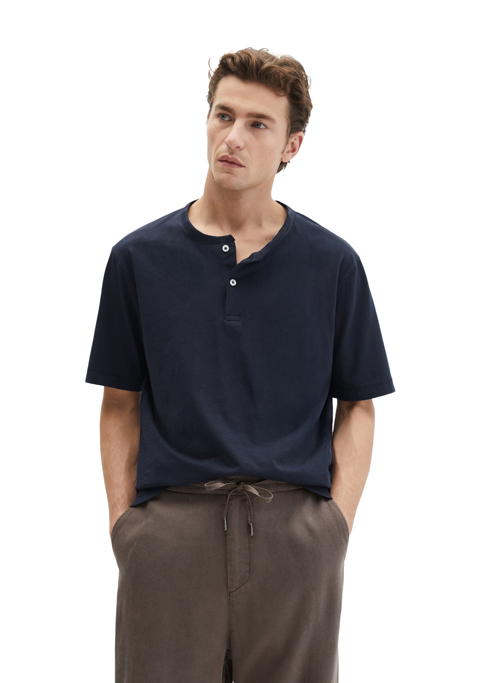 Marc OPolo T-Shirt "aus softem Slub-Jersey"