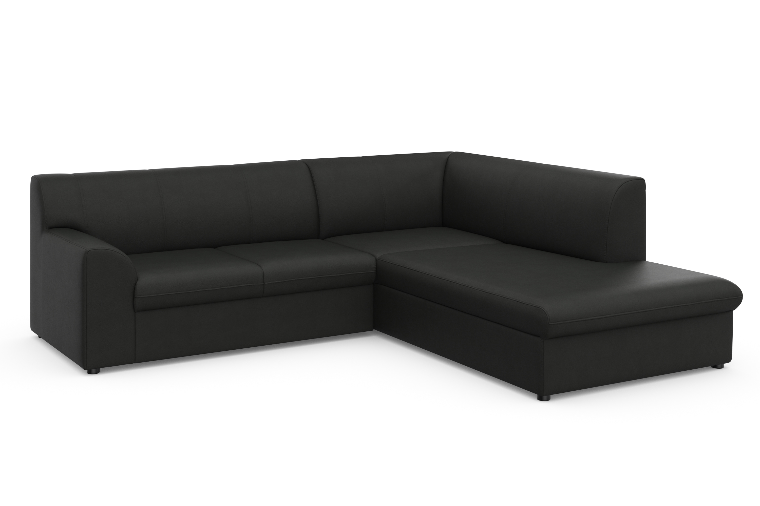 Thumbnail - DOMO collection Ecksofa "Topper zeitlos elegant, kompakte Stellmaße, OTTOs Choice, L-Form" mit Ottomane, wahlweise mit S...