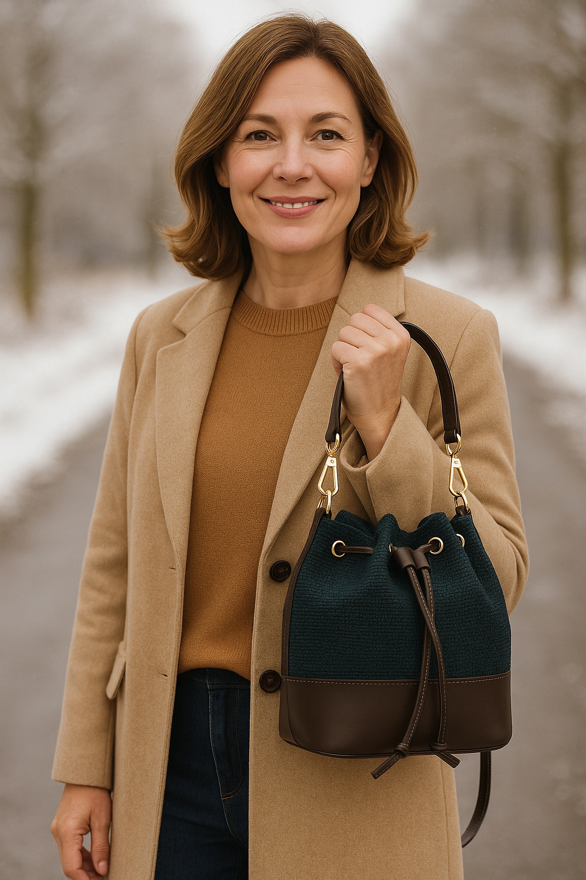 COLLEZIONE ALESSANDRO Umhängetasche "Tweed" günstig online kaufen