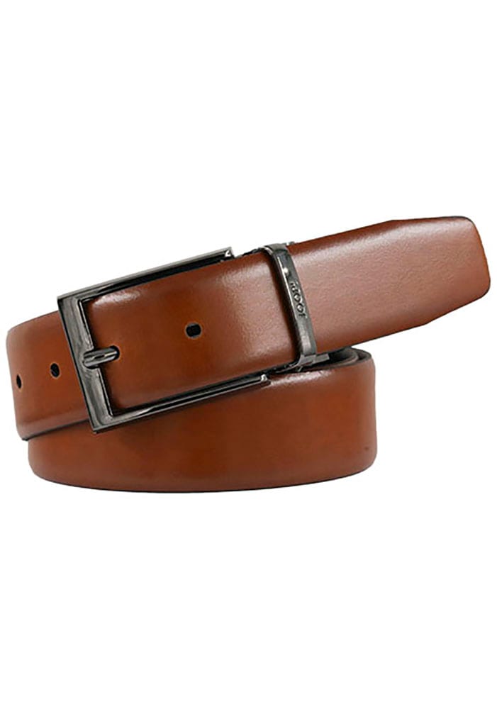 JOOP Wendegürtel aus seidenglattem Rindsleder, zum wenden, zweifarbig, 3,5 günstig online kaufen