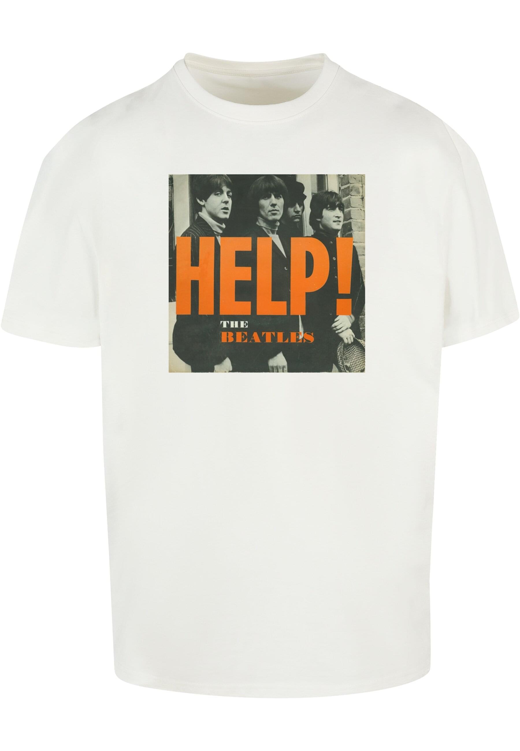 Merchcode T-Shirt »Merchcode Herren Beatles - Album Help Heavy Oversize Tee«, (1 tlg.)