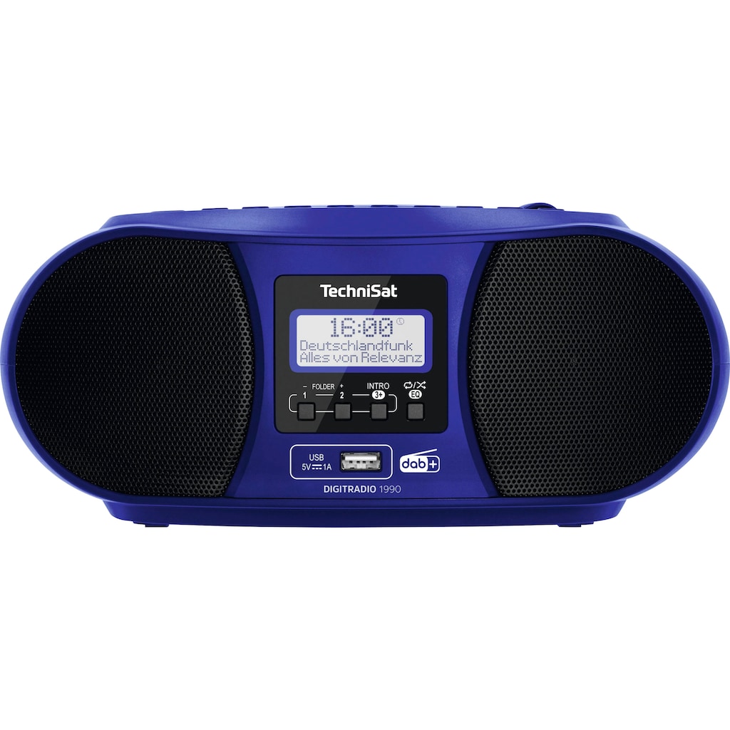 TechniSat Digitalradio (DAB+) »DIGITRADIO 1990«, (Bluetooth Digitalradio (DAB+)-UKW mit RDS 3 W)