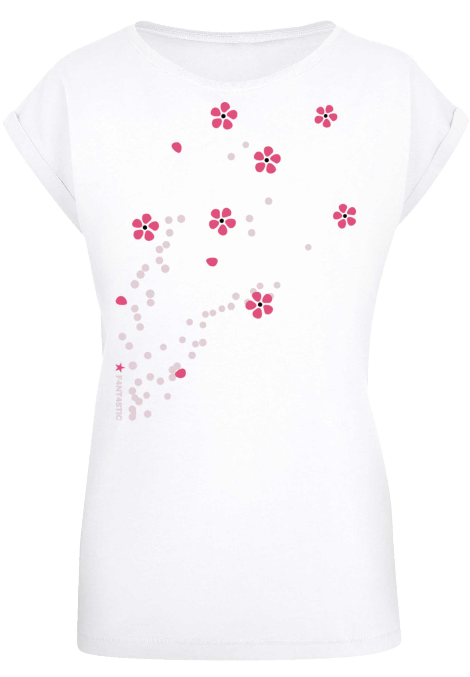 F4NT4STIC T-Shirt »Blumen Ranke«, Print