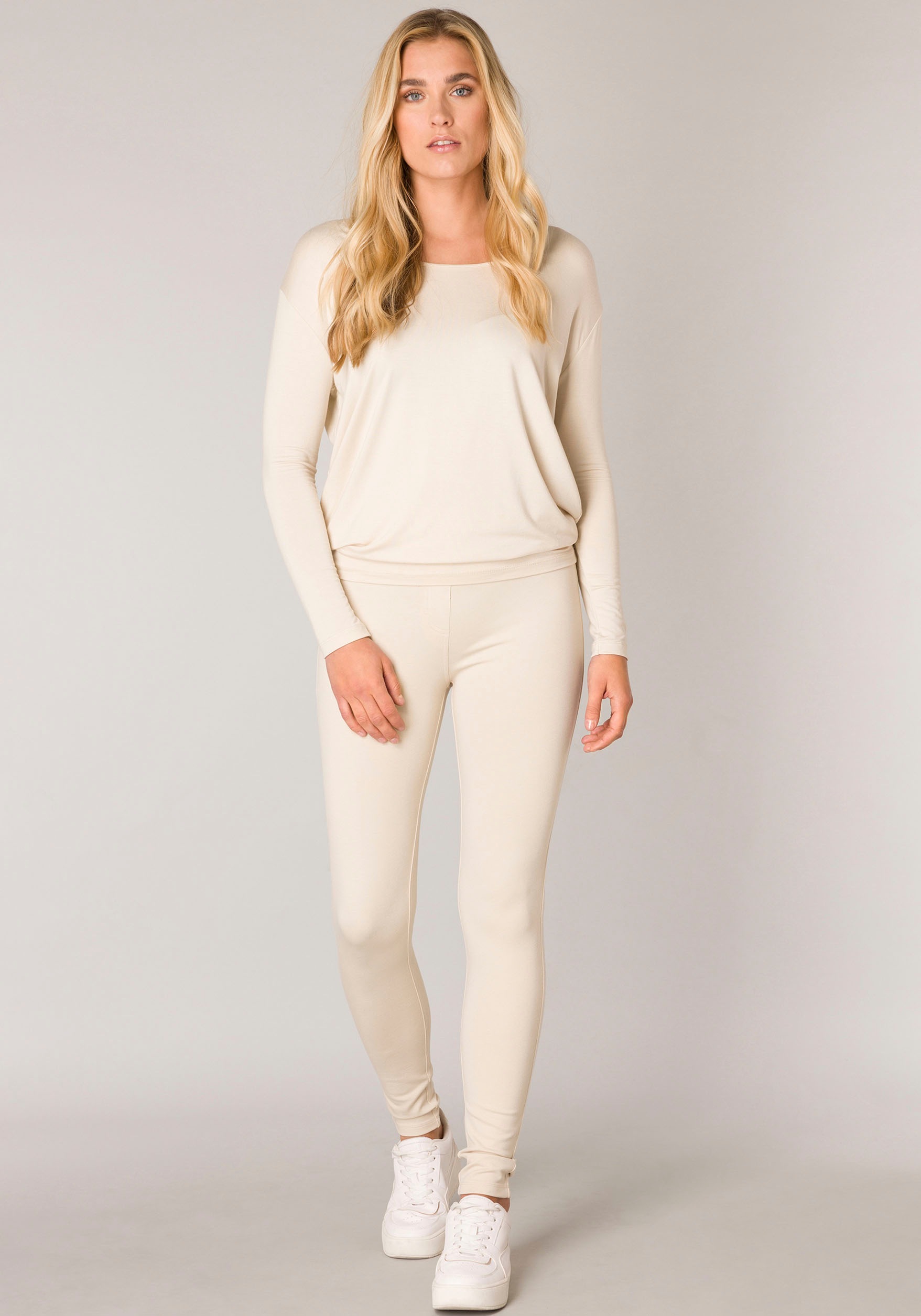 Base Level Treggings, mit elastischem Bund und Viskose günstig online kaufen