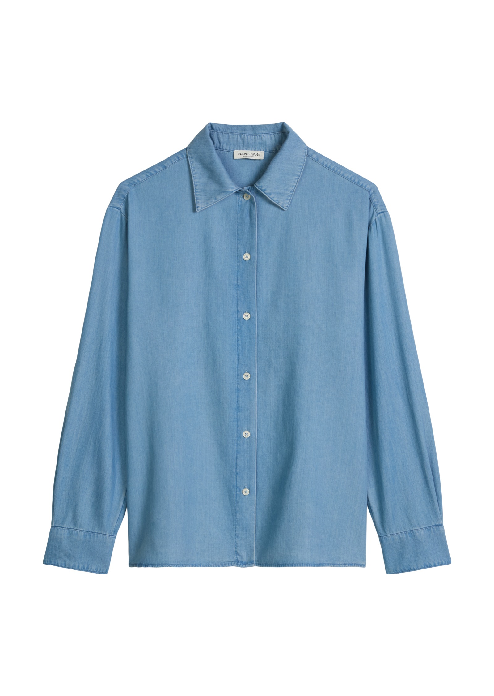 Marc O'Polo Jeansbluse »aus TENCEL™ Lyocell-Baumwolle-Mix«