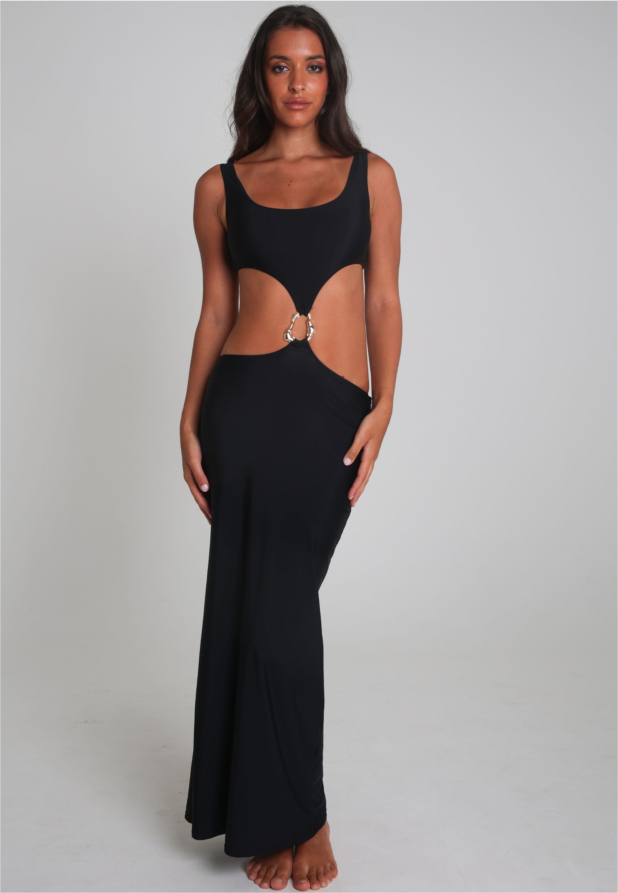 Moda Minx Jerseykleid "Irregular Hoop", (1 tlg.), mit stilvollen Cut-Outs günstig online kaufen