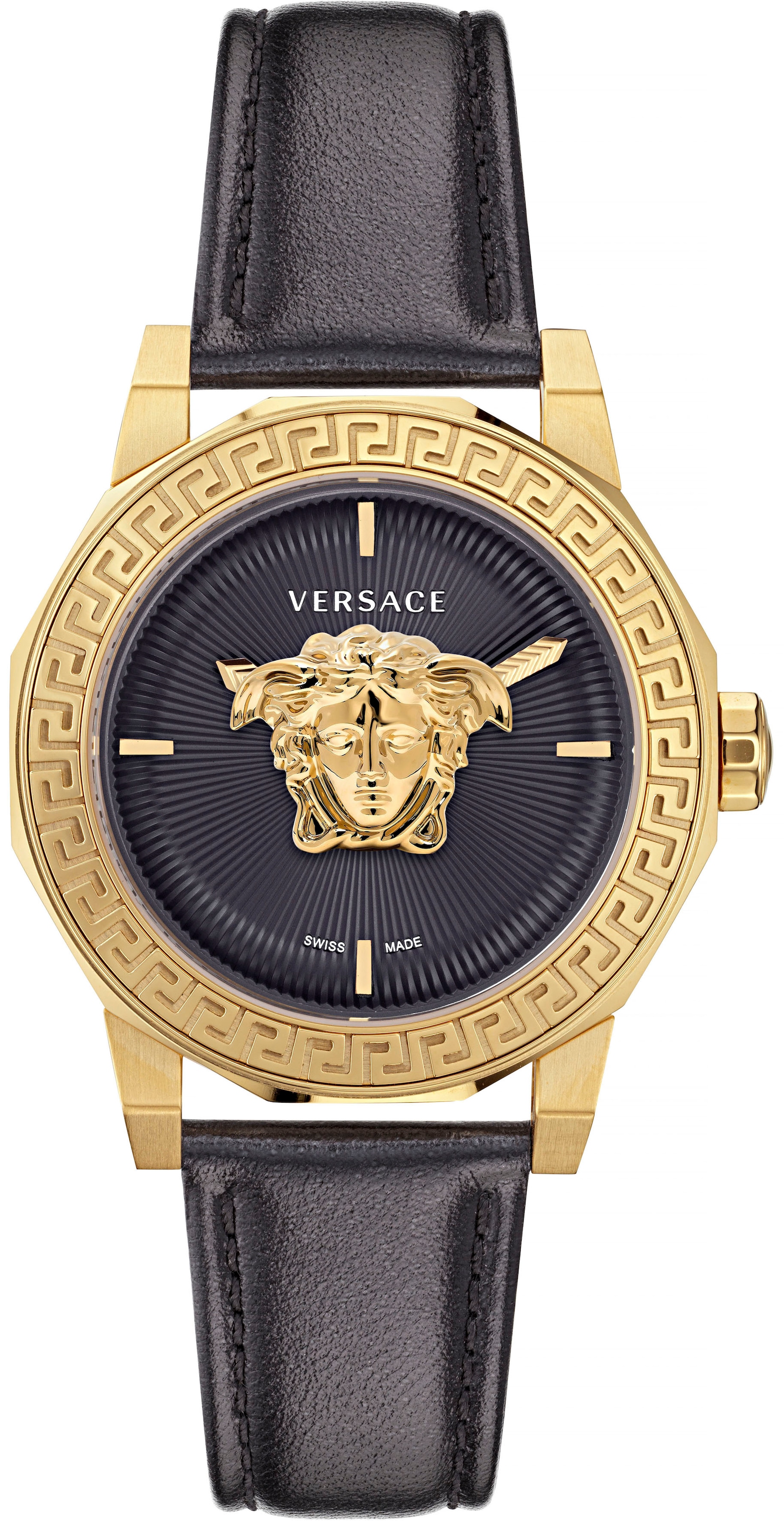 Versace Quarzuhr »MEDUSA DECO, VE7B00223«, Armbanduhr, Damenuhr, Saphirglas, Swiss Made
